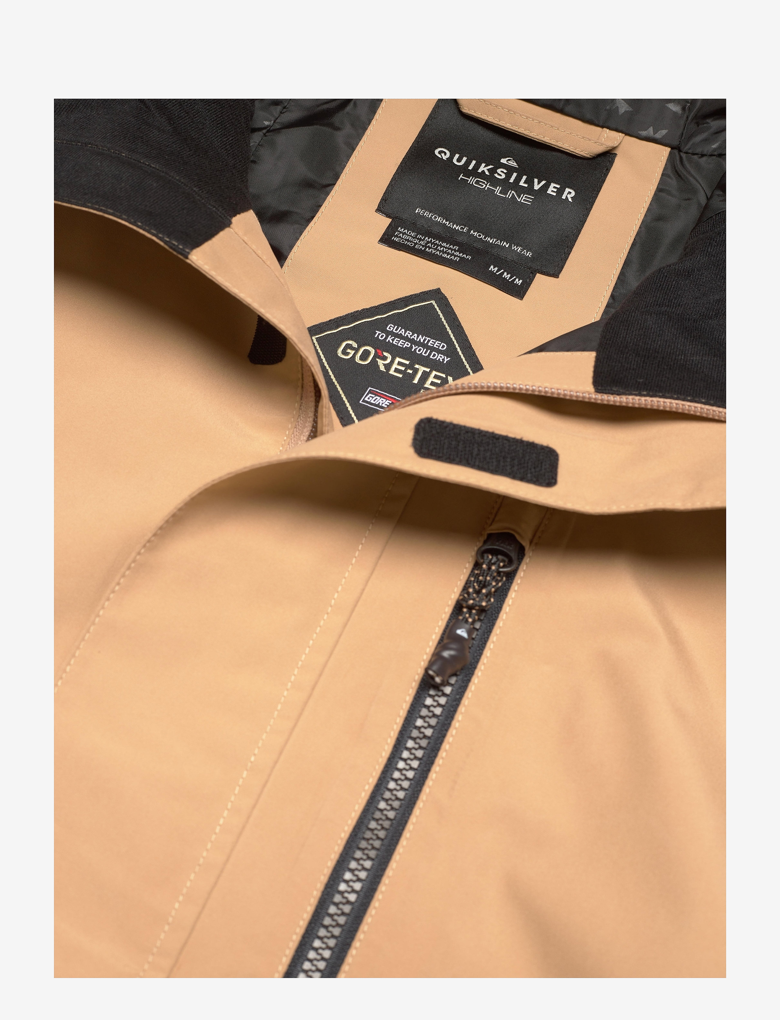 Quiksilver - MISSION GORE-TEX JK - tannin - 3
