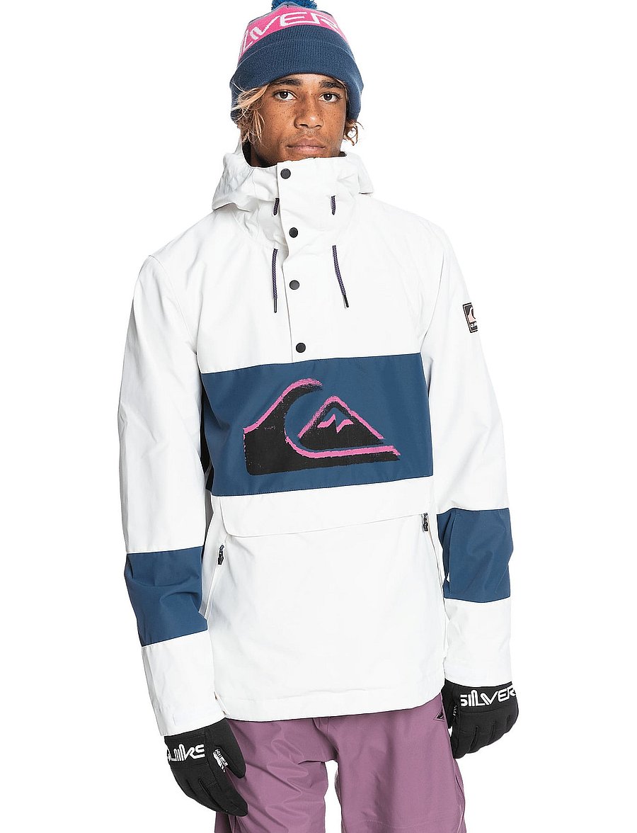 Quiksilver - STEEZE JK - snow white - 0