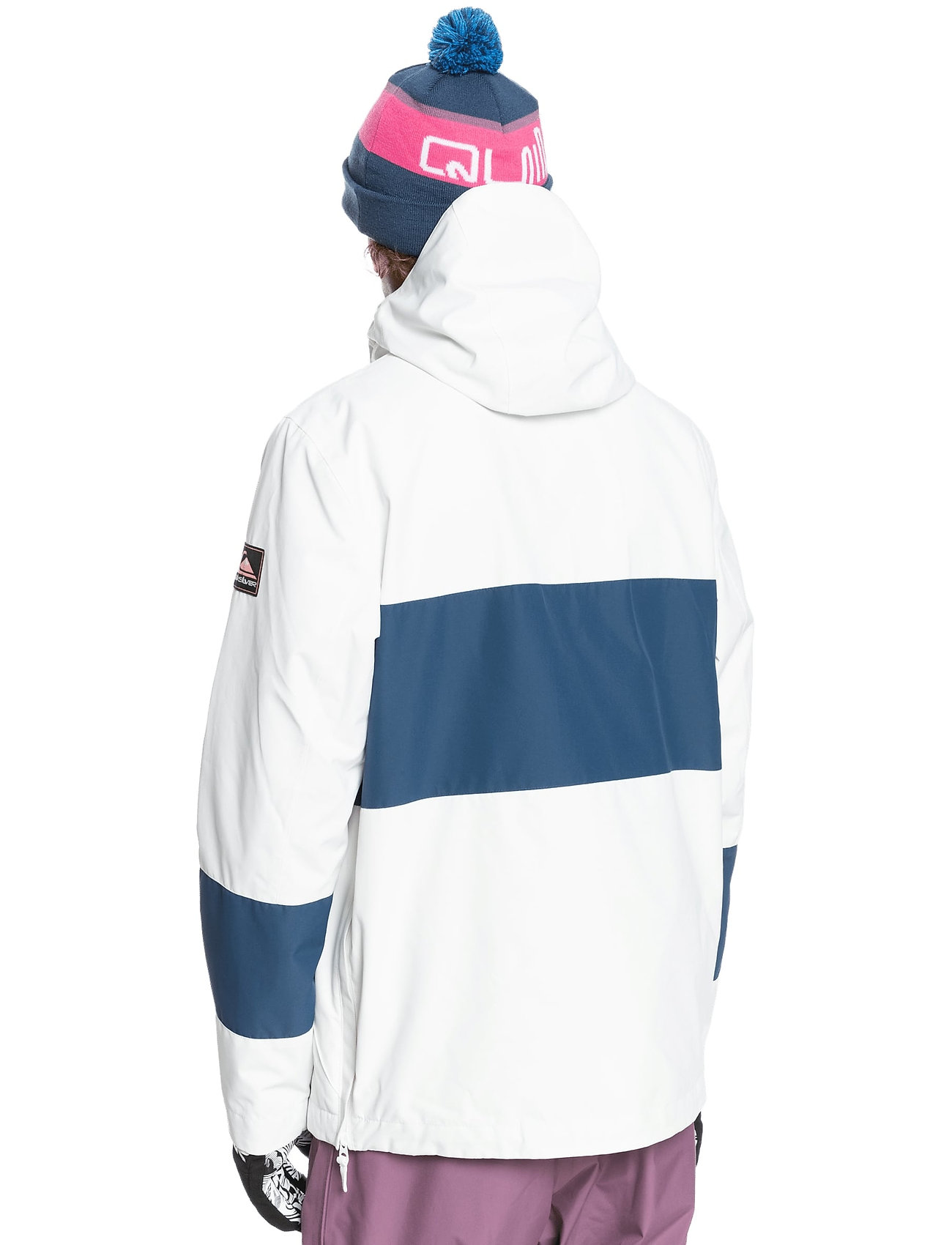Quiksilver - STEEZE JK - snow white - 3