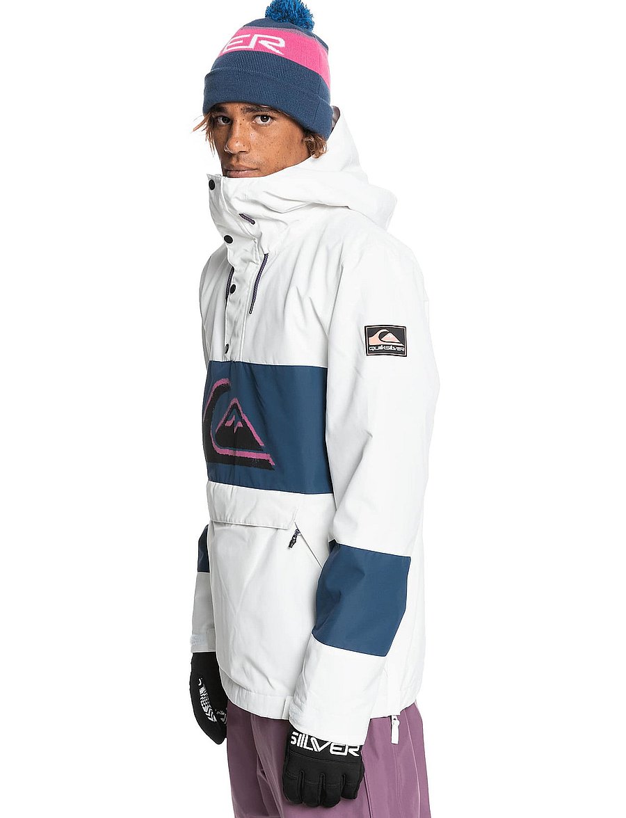 Quiksilver - STEEZE JK - snow white - 5