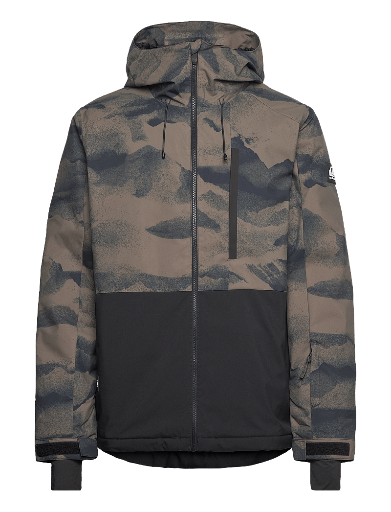 Quiksilver Mission Printed Block Jk – ski jackets – shop at Booztlet