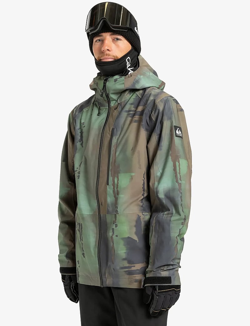 Quiksilver - MULDROW 20K JK - skijacken - bloomfade dark ivy - 5