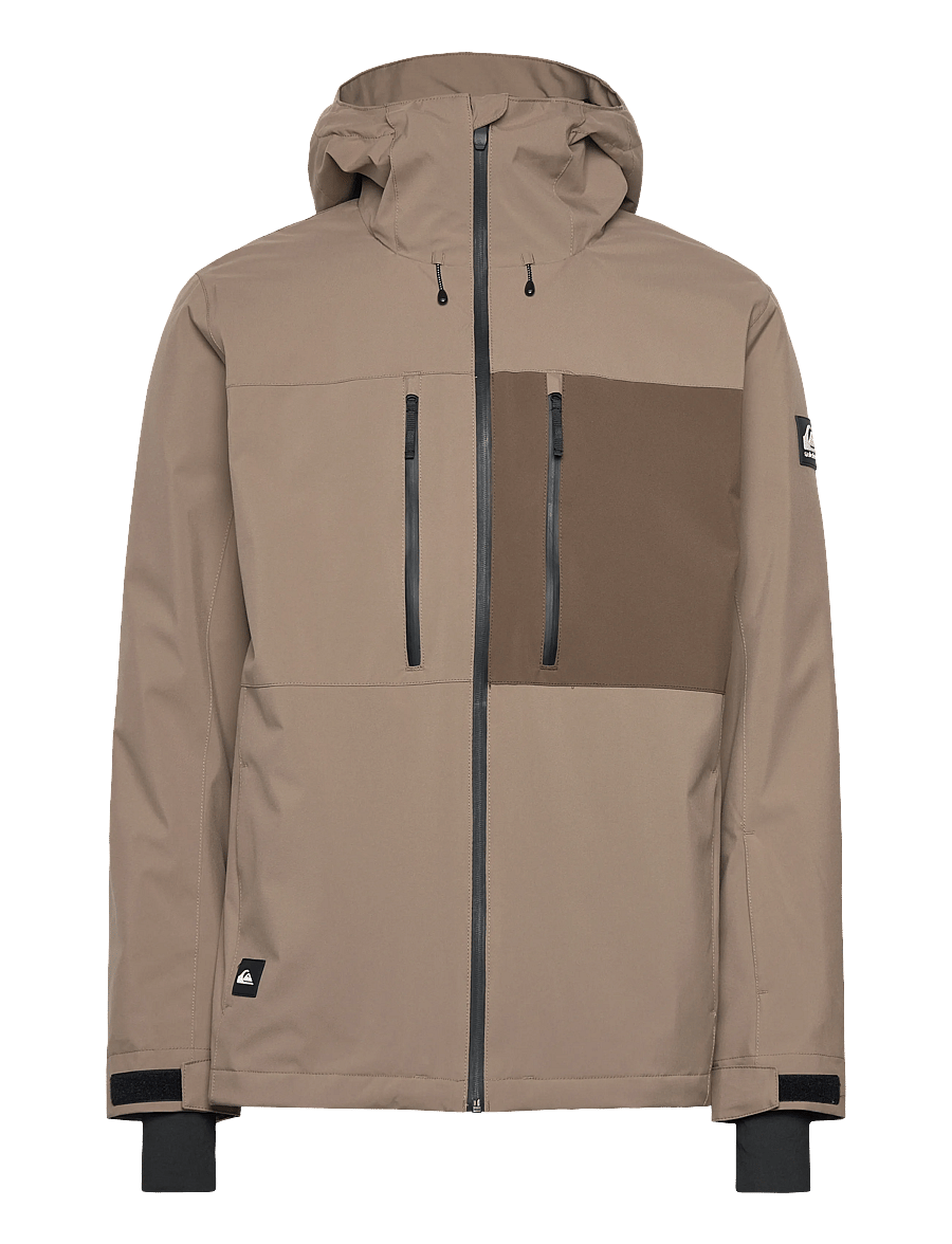 Quiksilver - SYCAMORE SOLID 20K JK - skidjackor - fallen rock - 1
