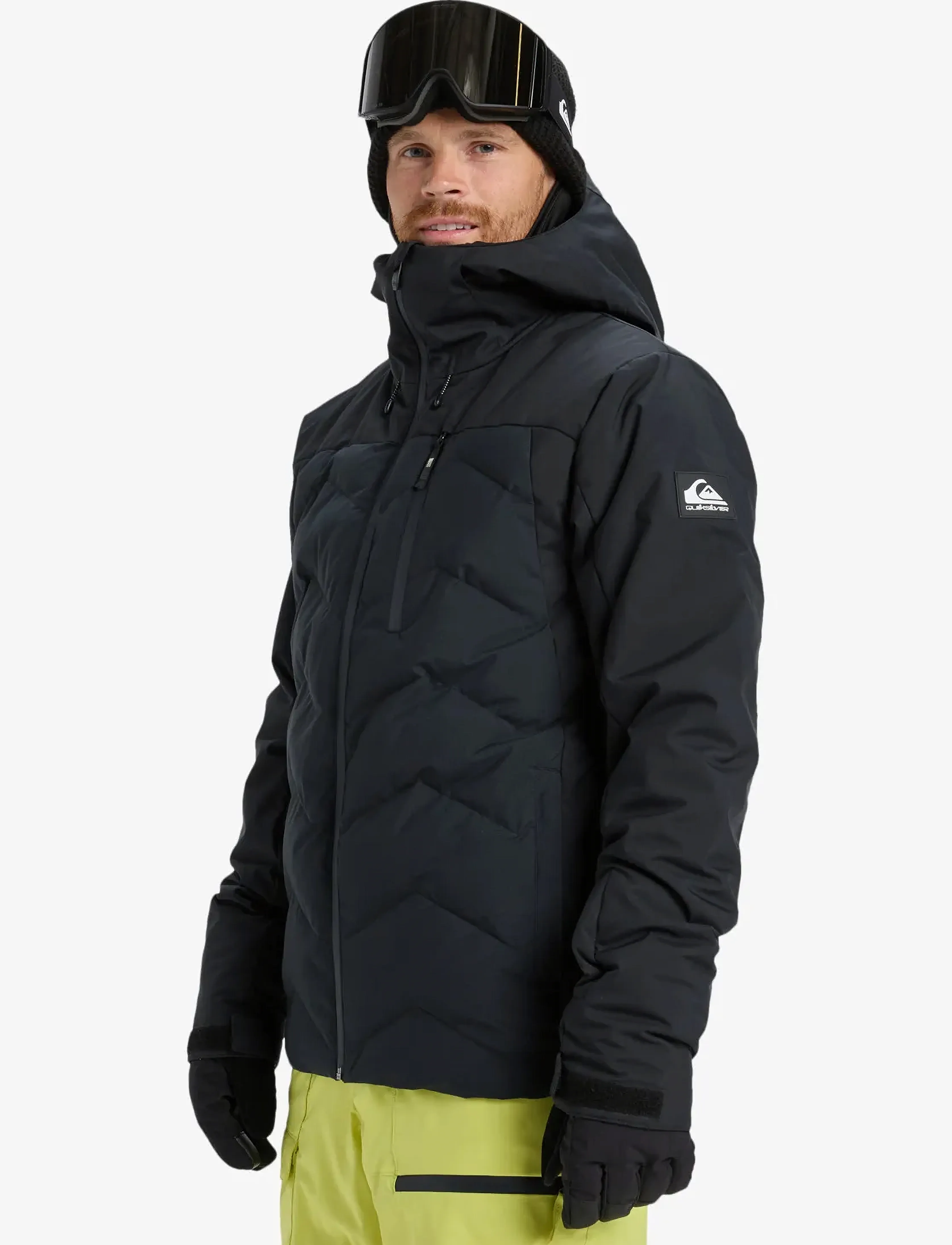 Quiksilver - THE EDGE JK - ski jackets - true black - 5