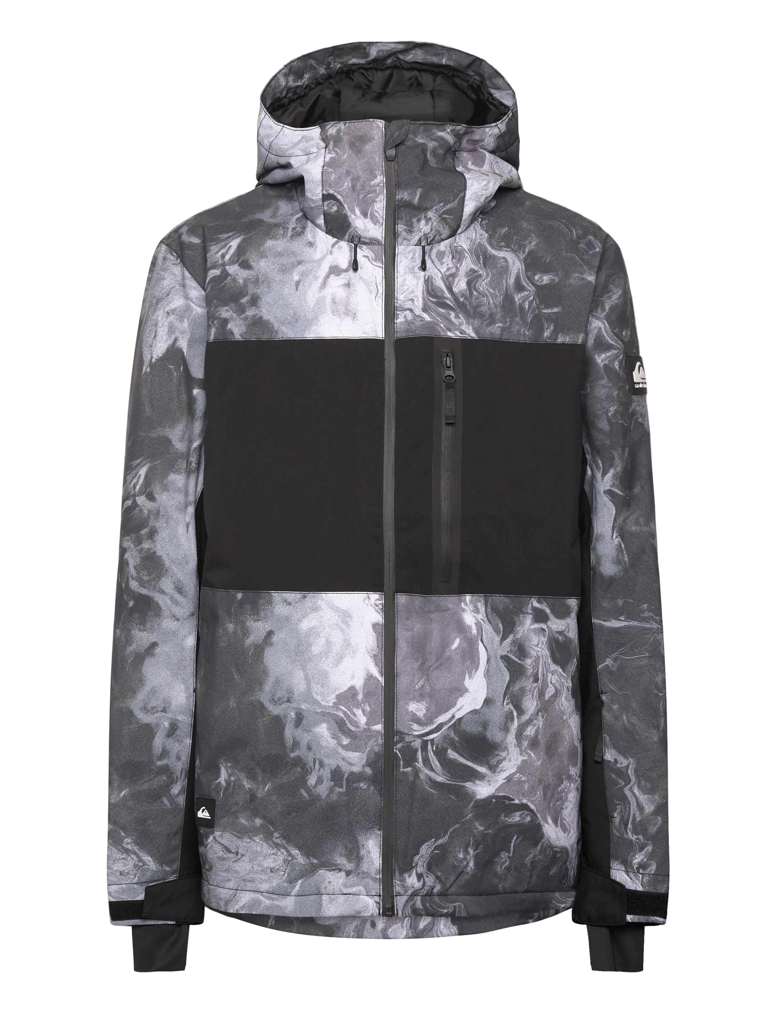 QUIKSILVER Sycamore Printed Jk Grau - M - Herren