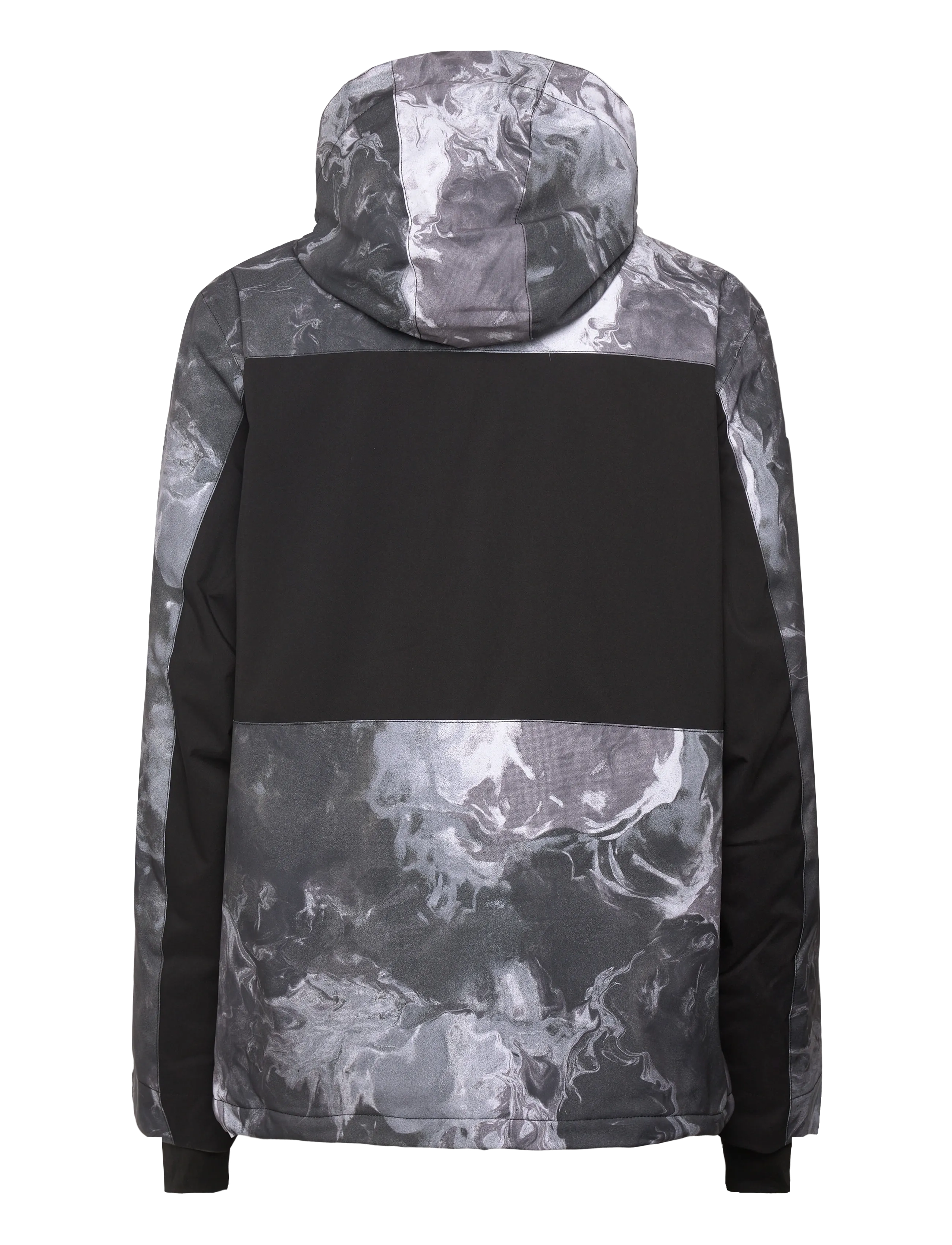 Quiksilver - SYCAMORE PRINTED JK - ski jackets - thermostamp grayscale - 2