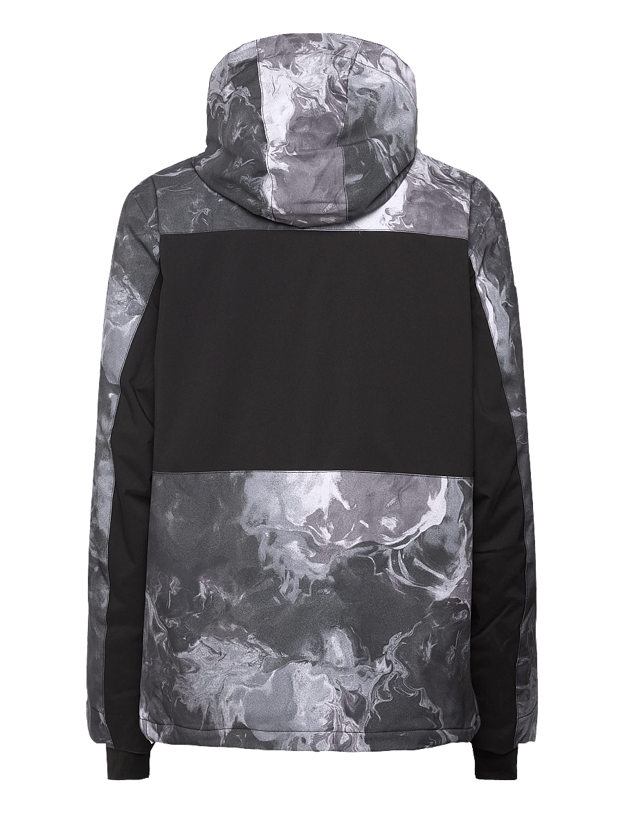 Quiksilver - SYCAMORE PRINTED JK - skijakker - thermostamp grayscale - 2