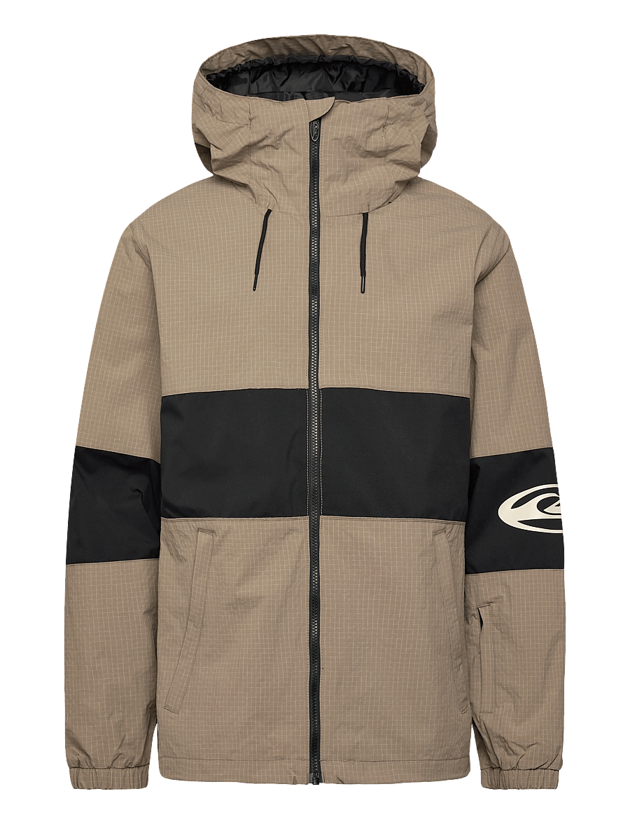 Quiksilver - HIGH IN THE HOOD JK - skijakker - fallen rock - 1