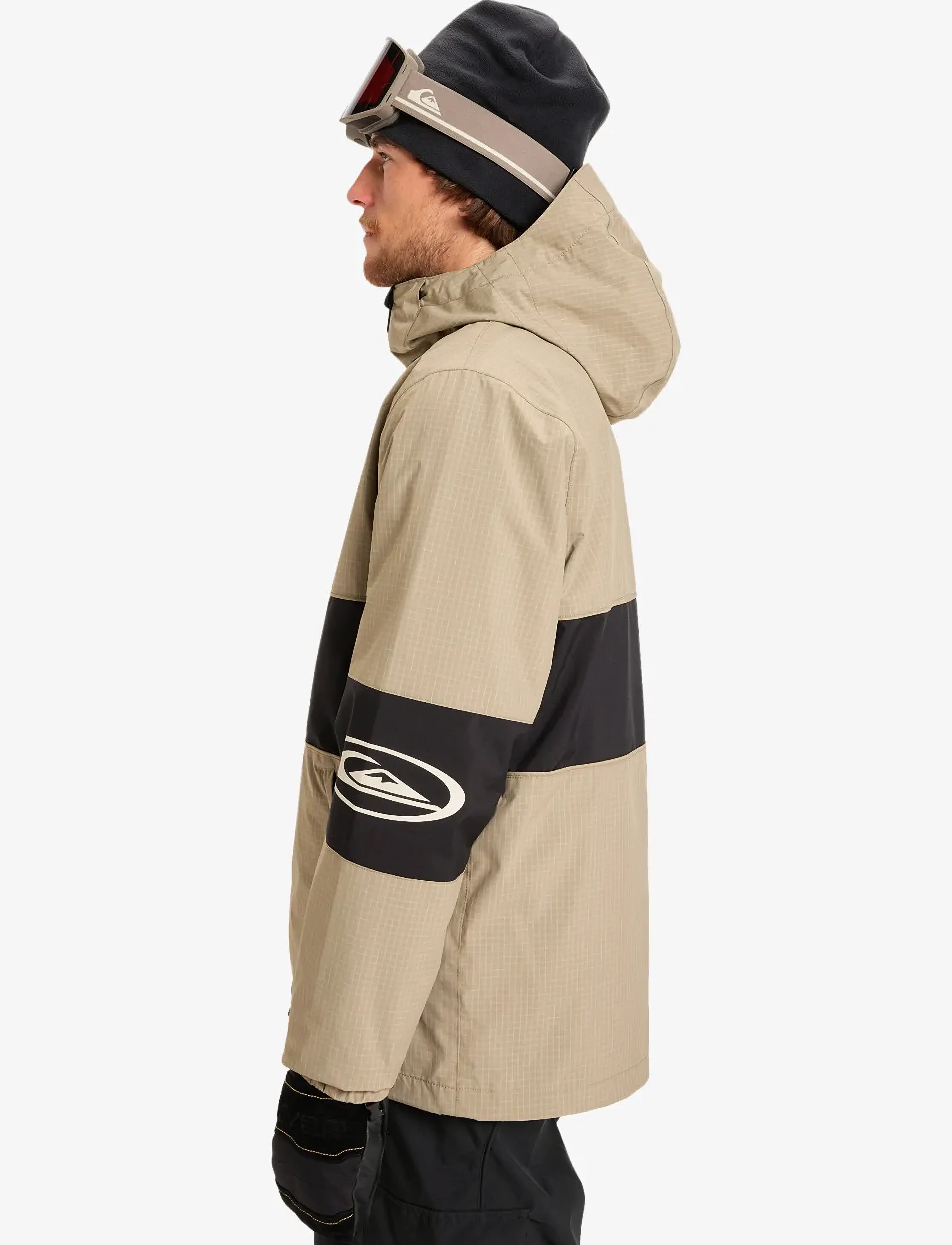 Quiksilver - HIGH IN THE HOOD JK - skijakker - fallen rock - 5