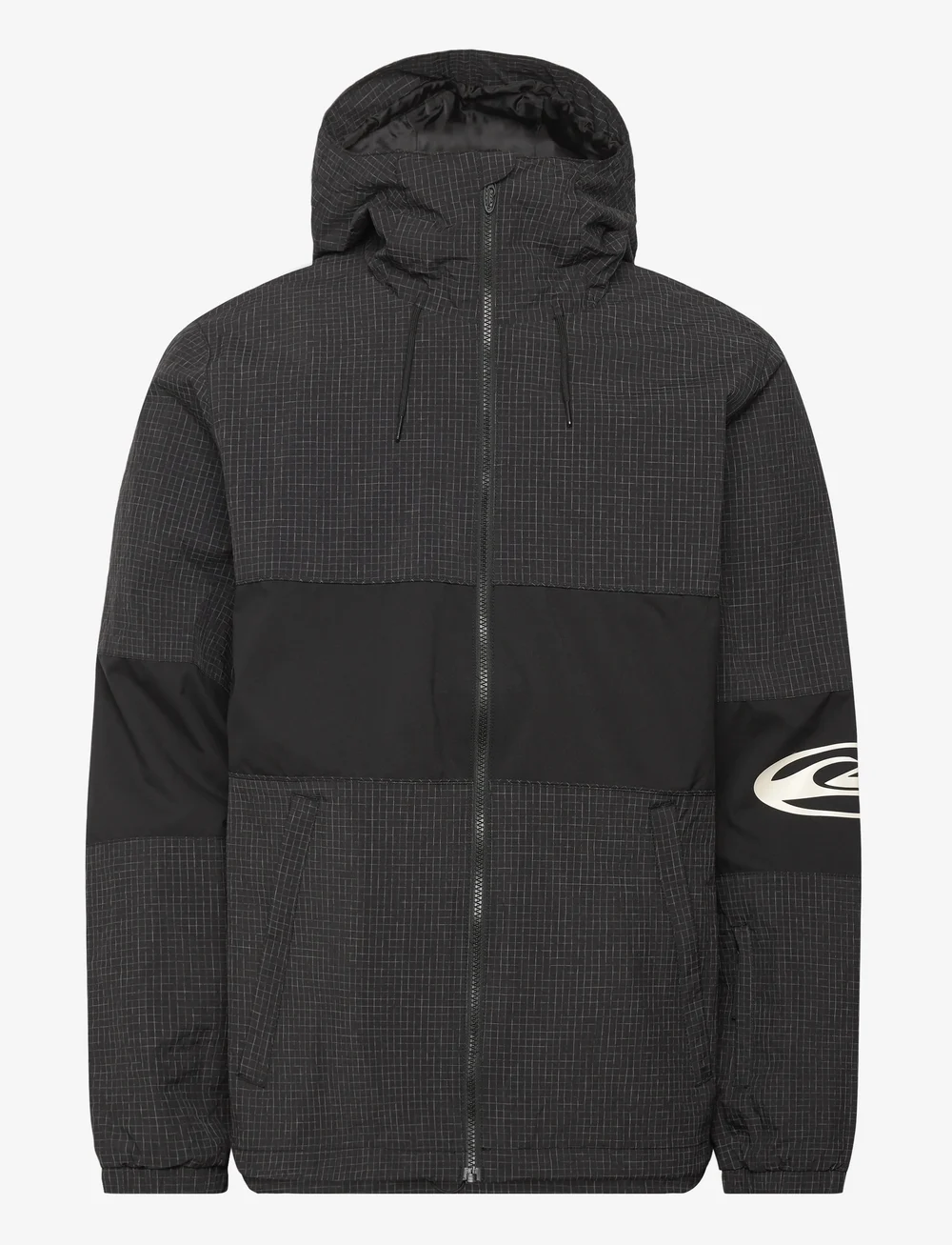 Quiksilver - HIGH IN THE HOOD JK - slidinėjimo striukės - true black - 1