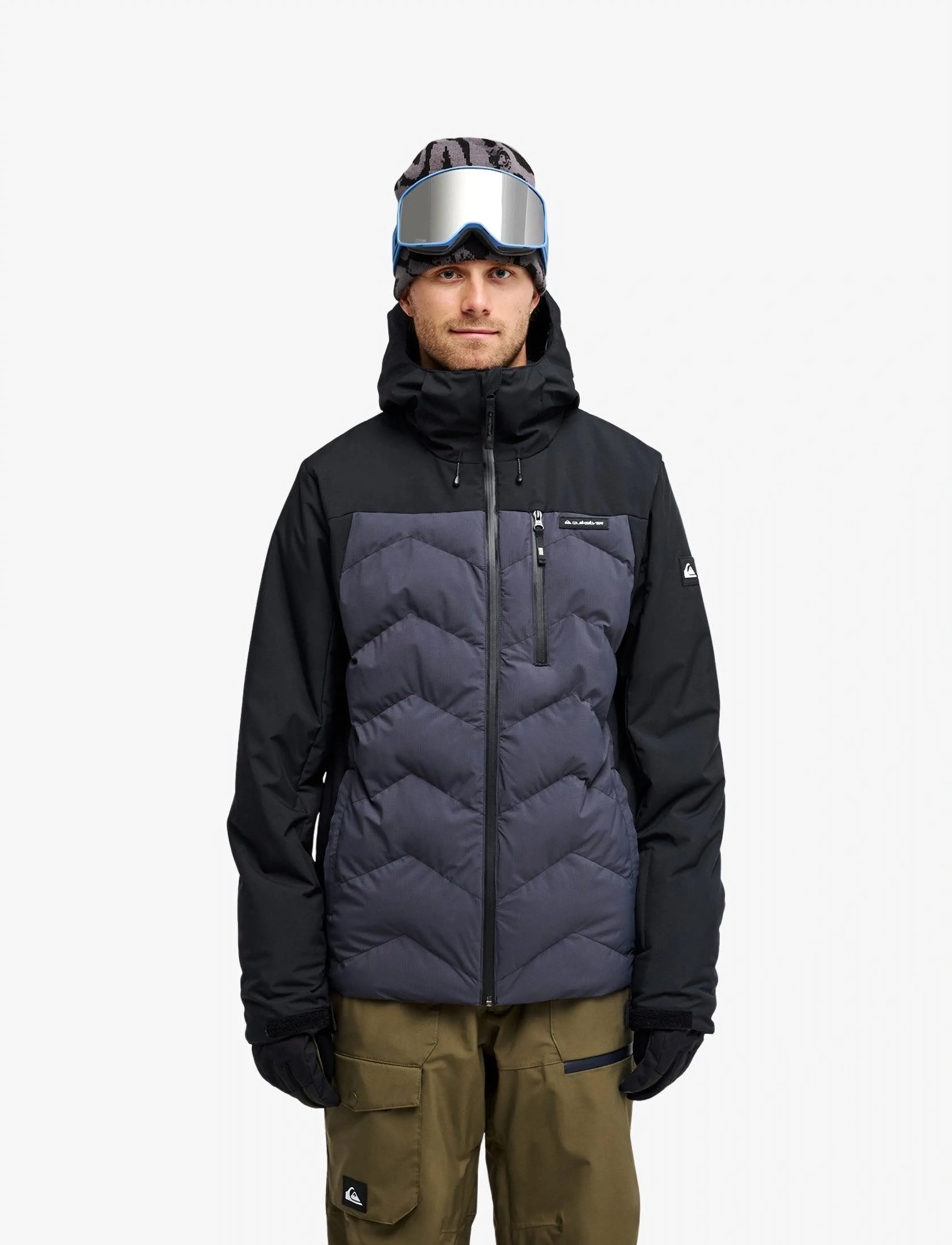 Quiksilver - THE EDGE 20K JK - suusajoped - black - 0
