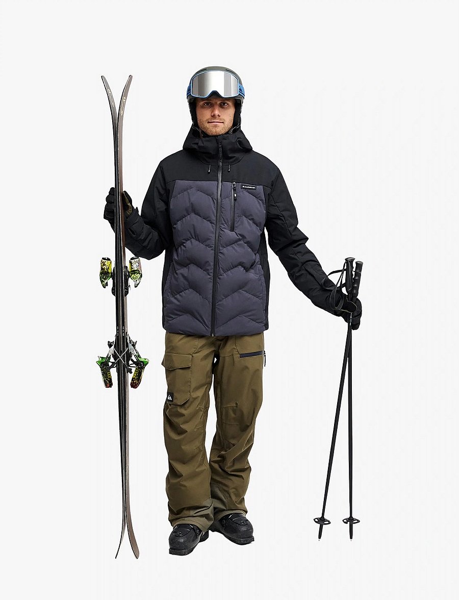 Quiksilver - THE EDGE 20K JK - suusajoped - black - 4