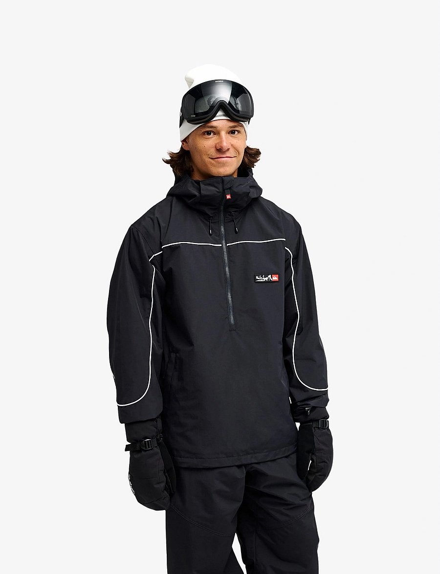 Quiksilver - STEEZE 10K JK - suusajoped - black - 0