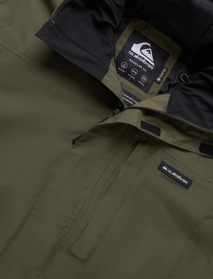 Quiksilver - OVERCAST GORE-TEX JK - skijacken - grape leaf - 2
