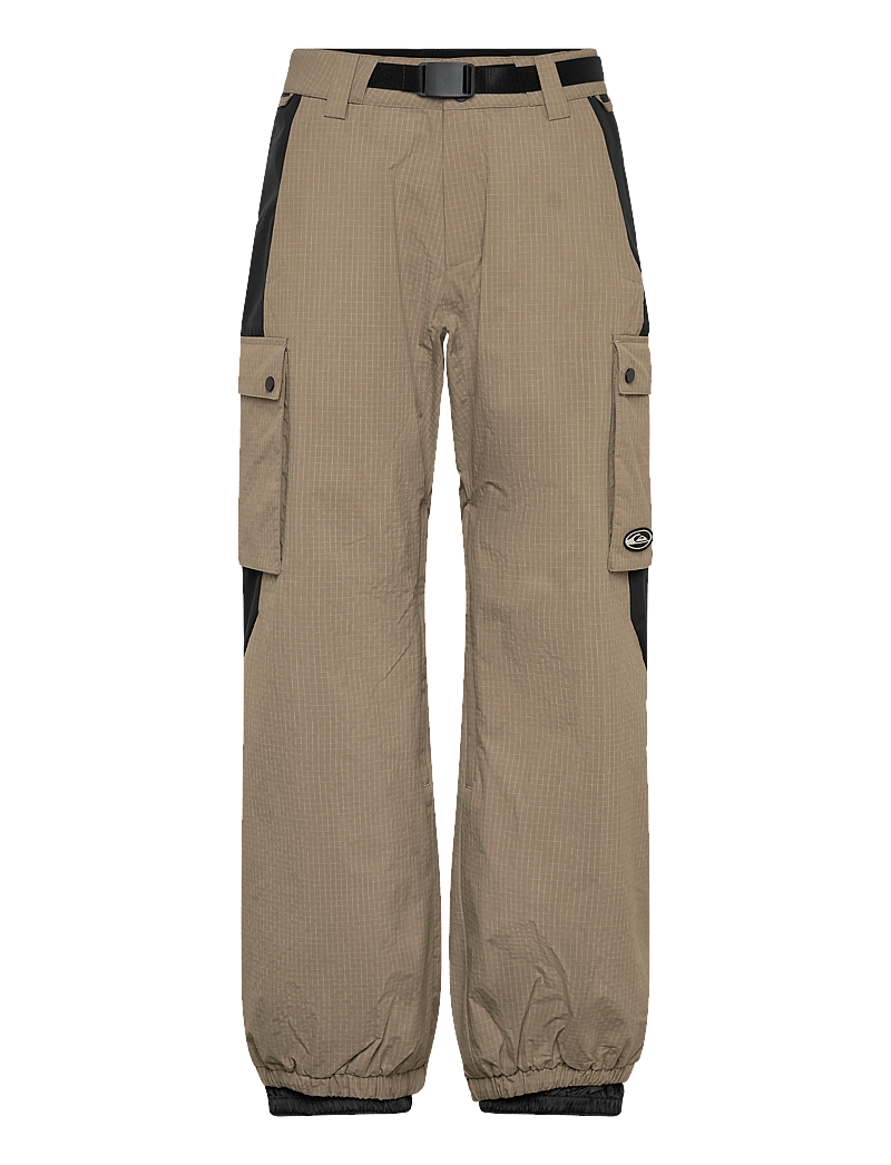 Quiksilver - SNOW DOWN CARGO PT - skibukser - fallen rock ripstop - 1