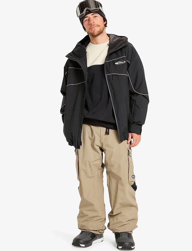 Quiksilver - SNOW DOWN CARGO PT - skibukser - fallen rock ripstop - 4