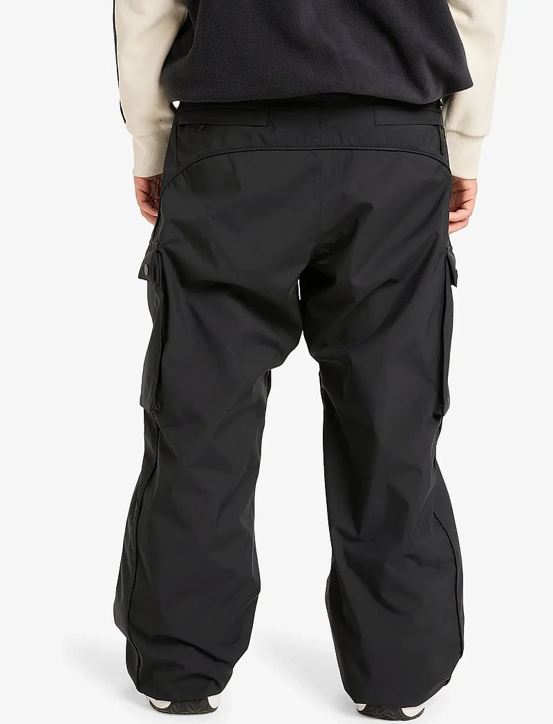 Quiksilver - SNOW DOWN CARGO PT - skibukser - true black - 3