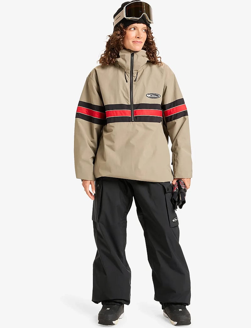 Quiksilver - SNOW DOWN CARGO PT - skibukser - true black - 5