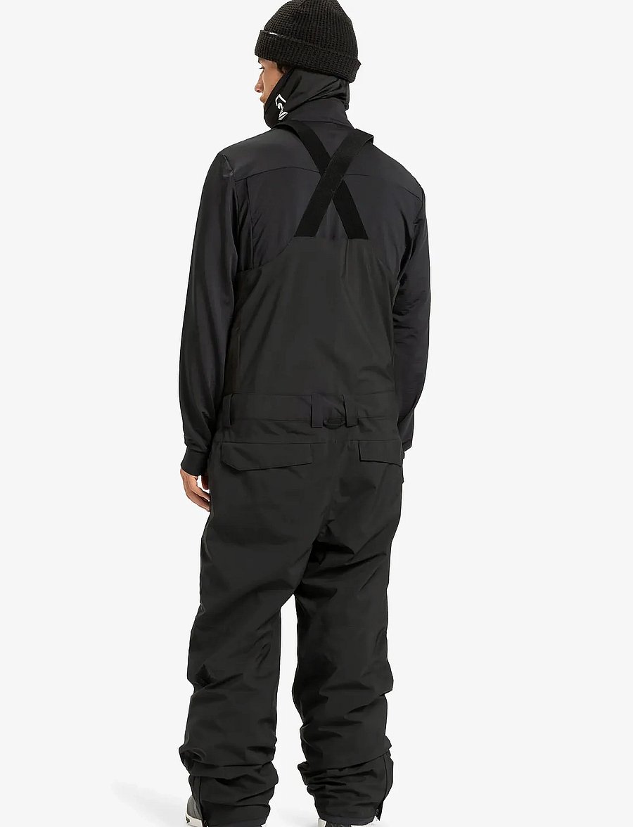 Quiksilver - PARAMO STRETCH 20K BIB - skíðabuxur - true black - 3