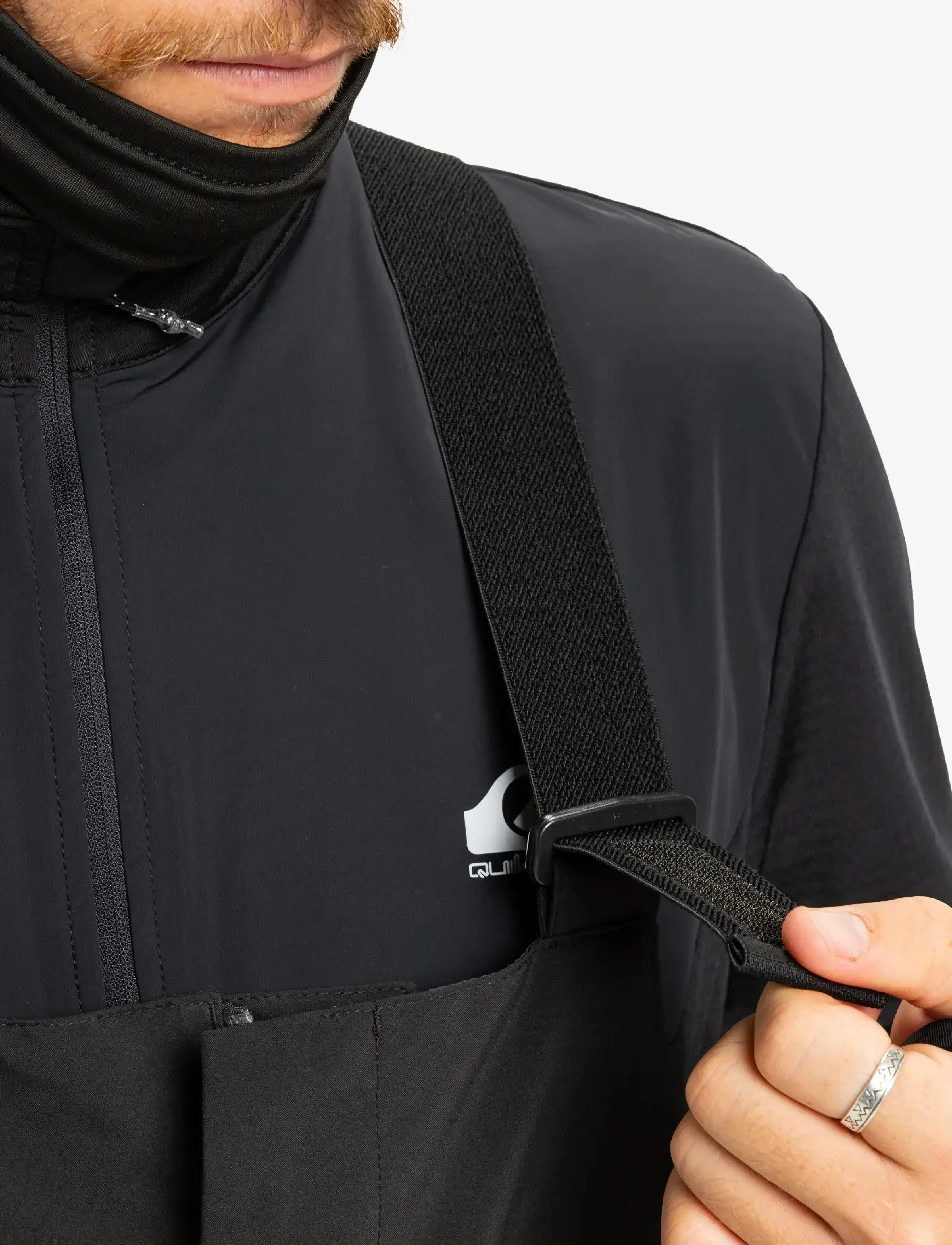 Quiksilver - PARAMO STRETCH 20K BIB - skibukser - true black - 5
