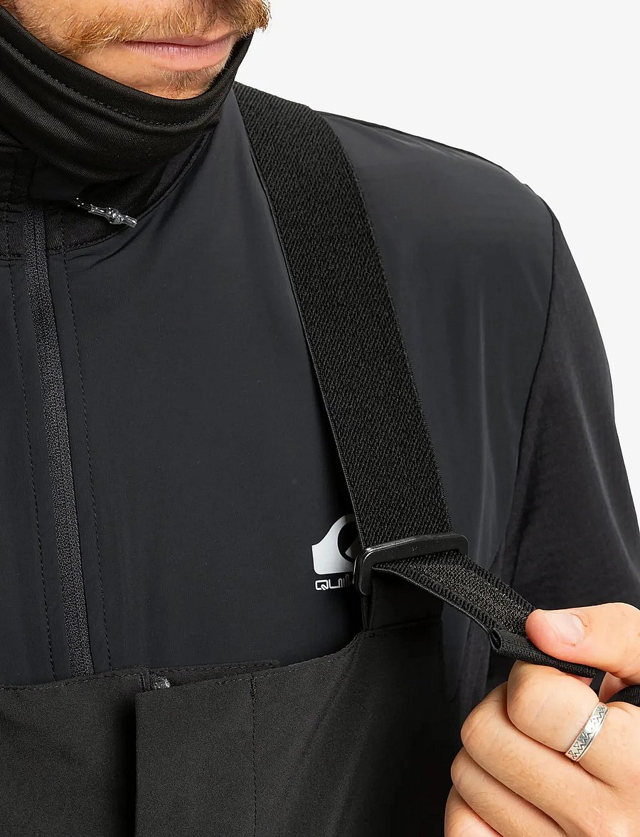 Quiksilver - PARAMO STRETCH 20K BIB - skíðabuxur - true black - 5