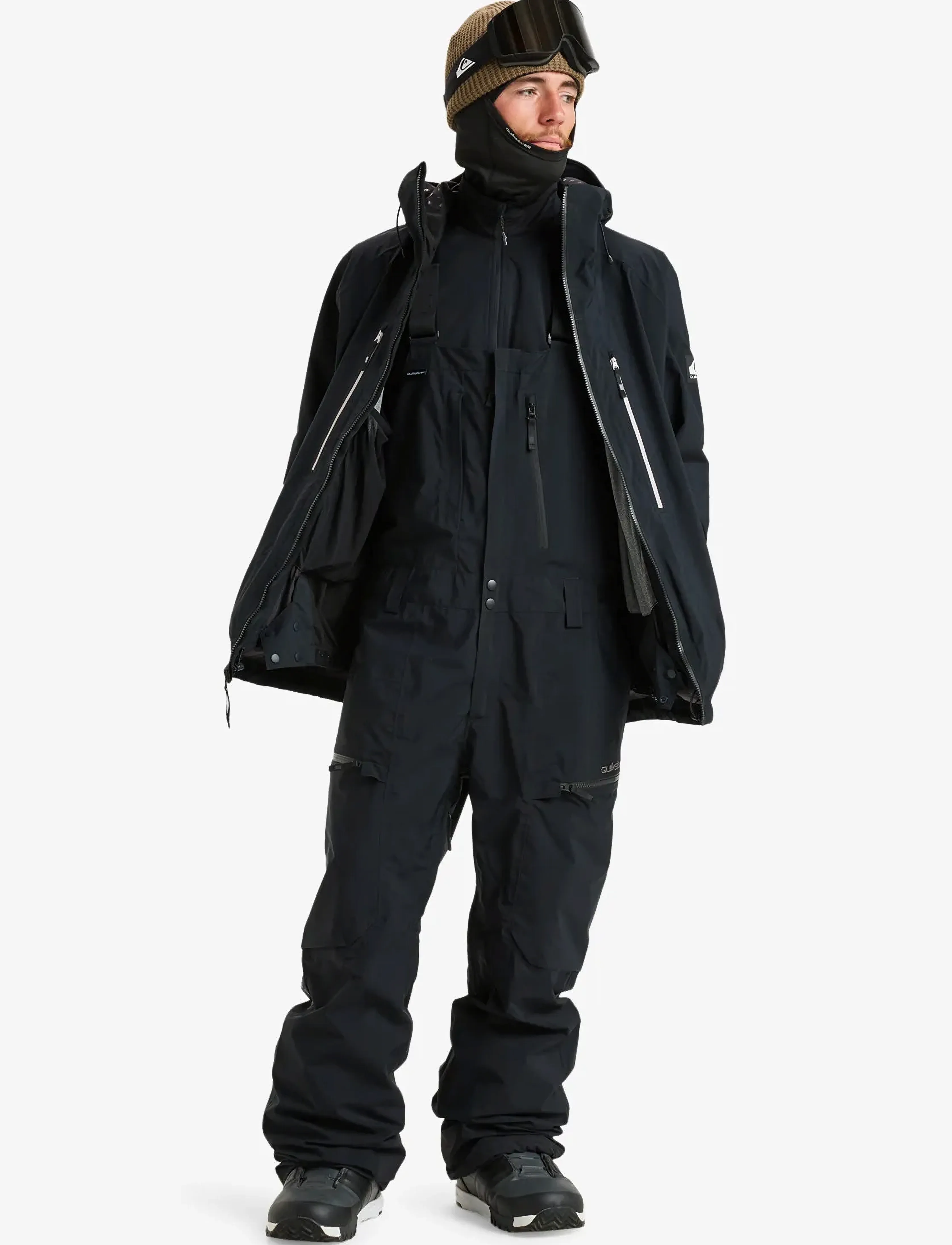 Quiksilver - ALTOSTRATUS STRET GORE-TEX BIB - skibukser - true black - 4