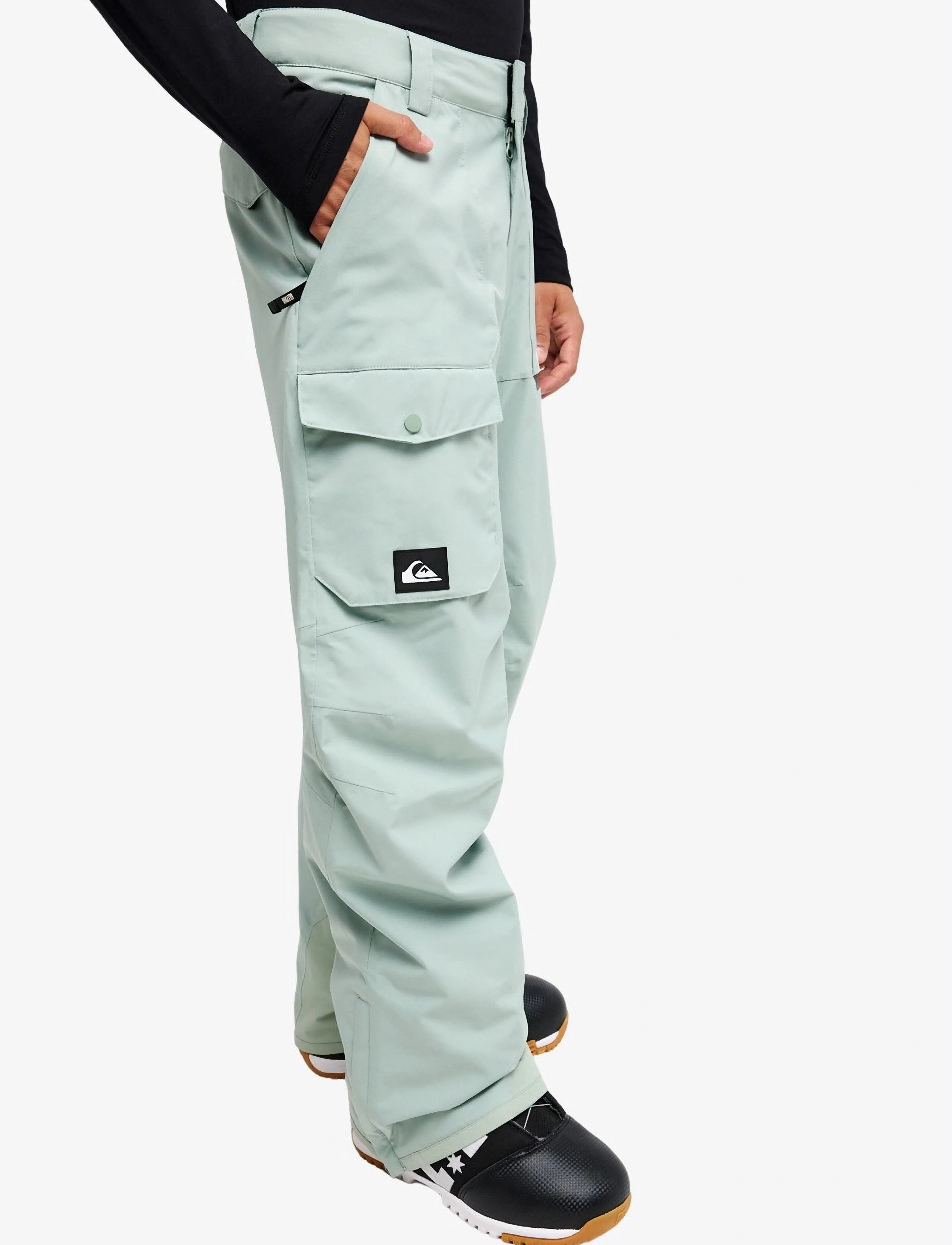 Quiksilver - UTILITY 20K PT - suusapüksid - iceberg green - 0