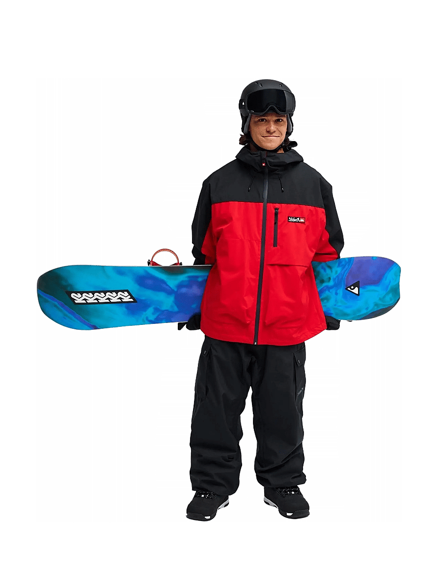 Quiksilver - SNOW DOWN CARGO 20K PT - skibukser - black - 0