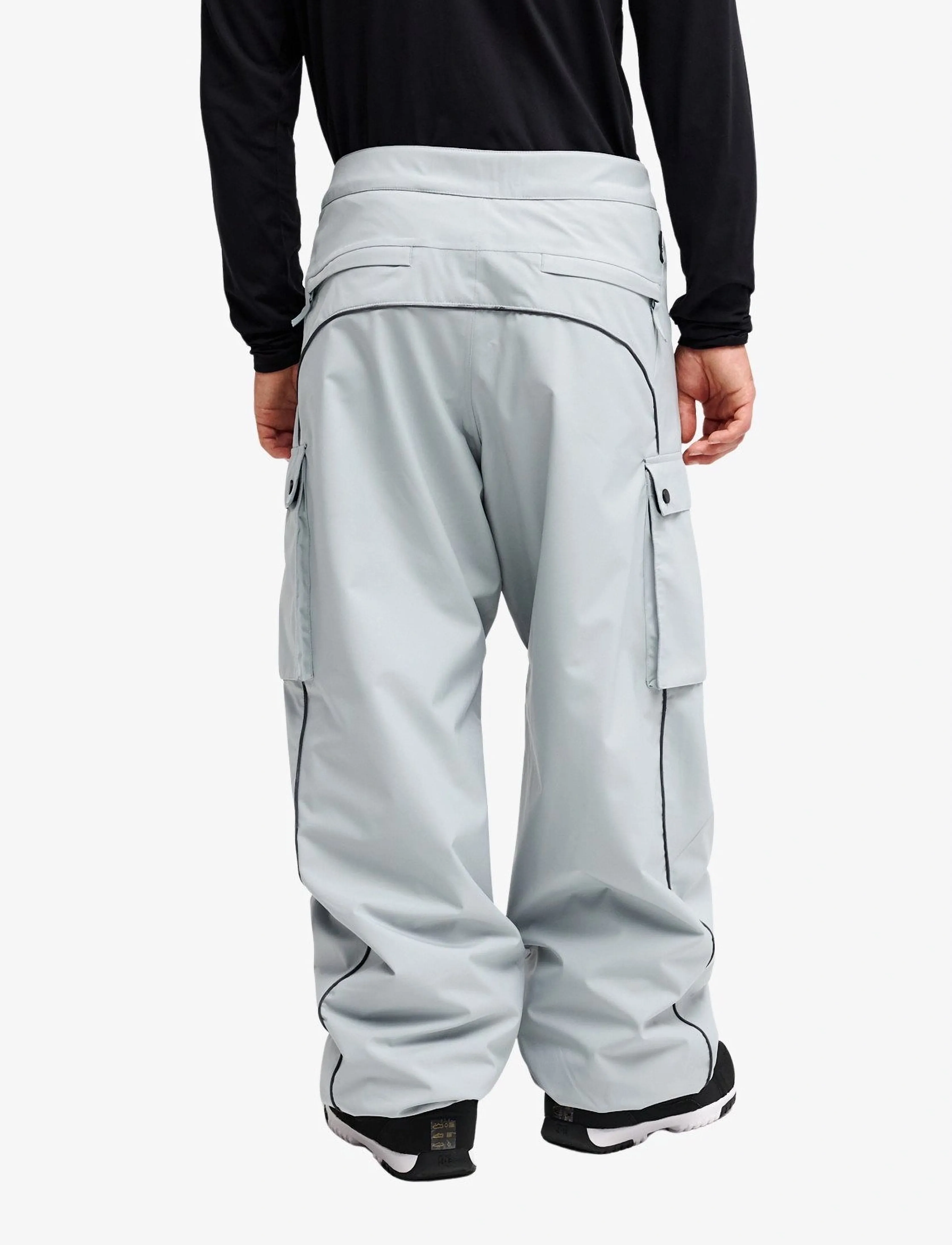 Quiksilver - SNOW DOWN CARGO 20K PT - skiing pants - quarry - 3