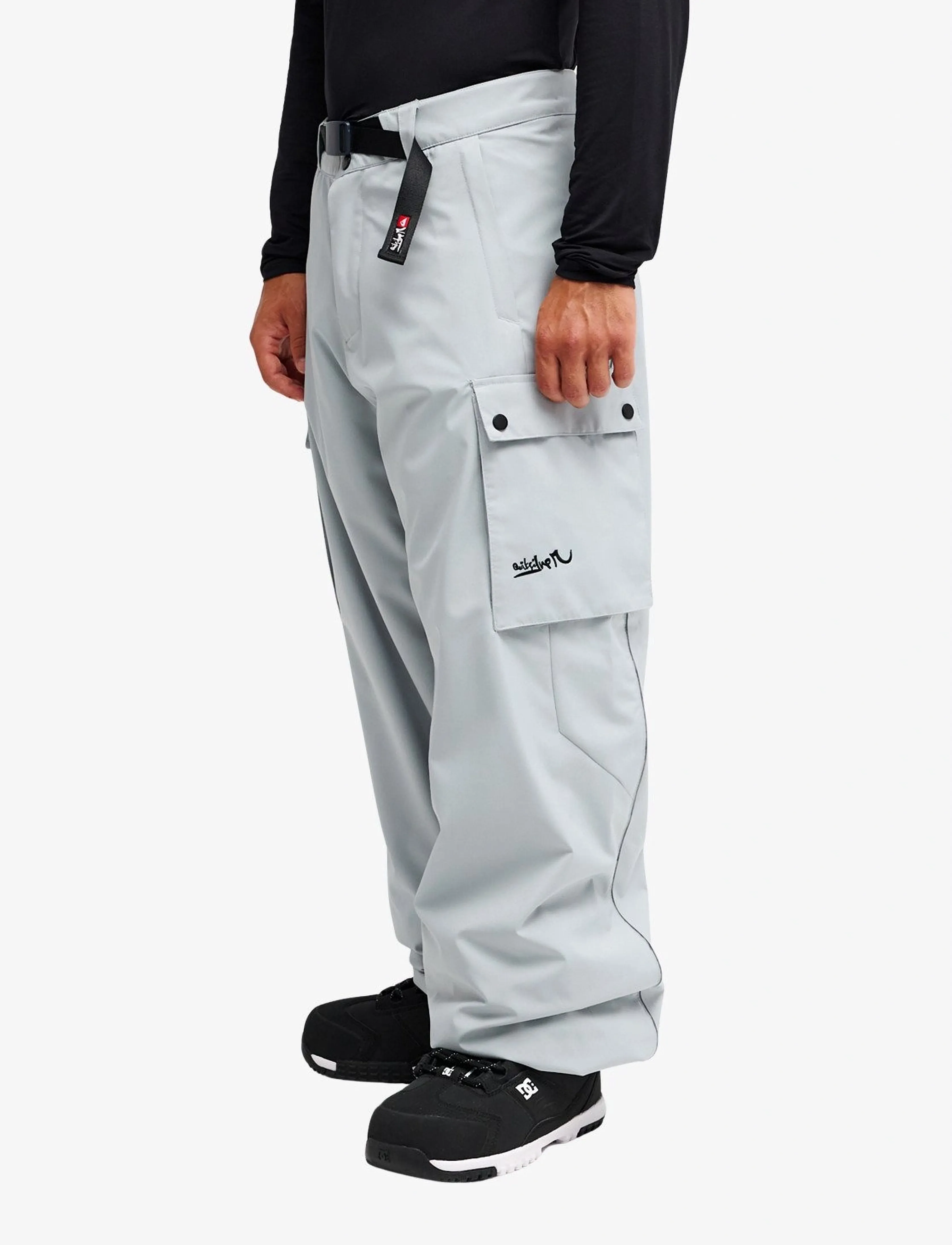Quiksilver - SNOW DOWN CARGO 20K PT - skiing pants - quarry - 4