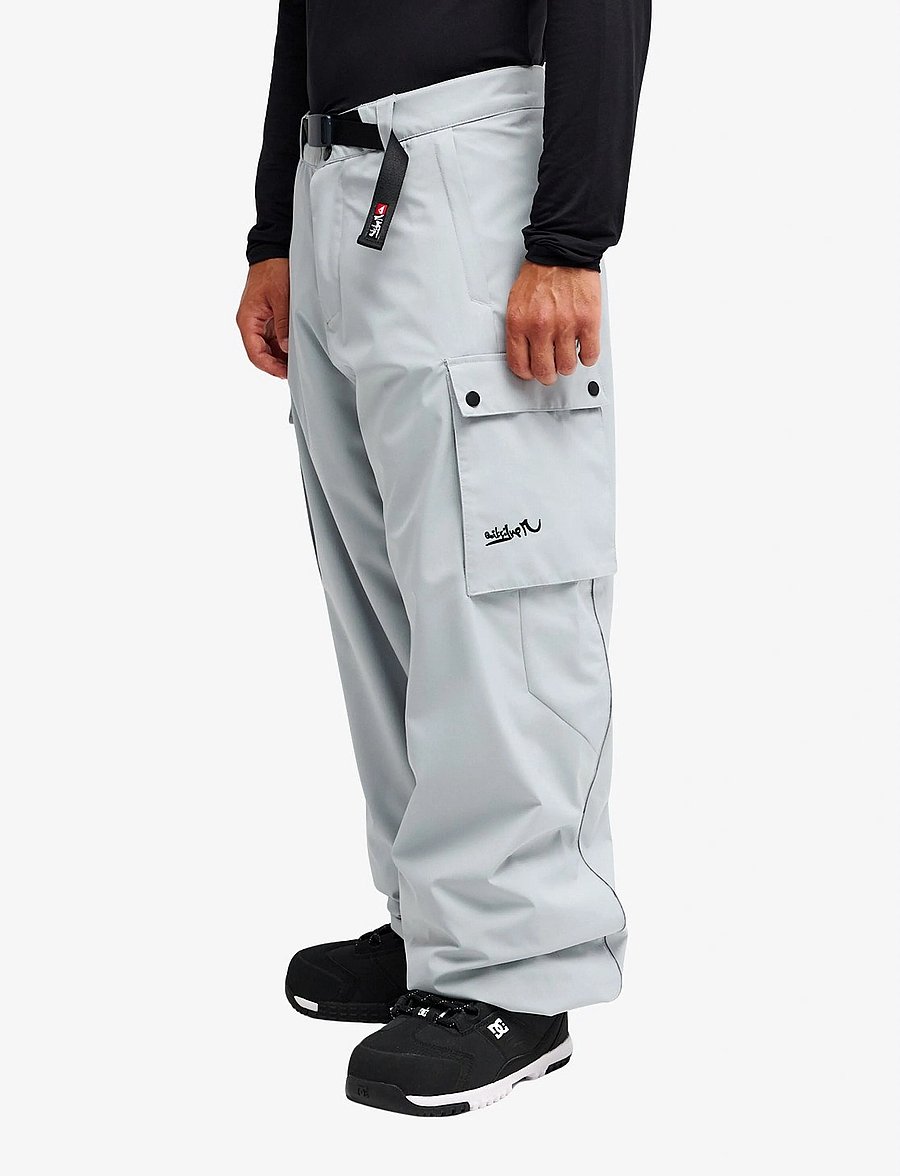 Quiksilver - SNOW DOWN CARGO 20K PT - skihosen - quarry - 4