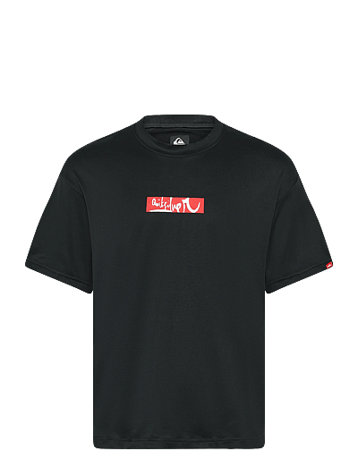Quiksilver YG IMPAIRED SURF TEE SS - T-Shirts - BLACK / black