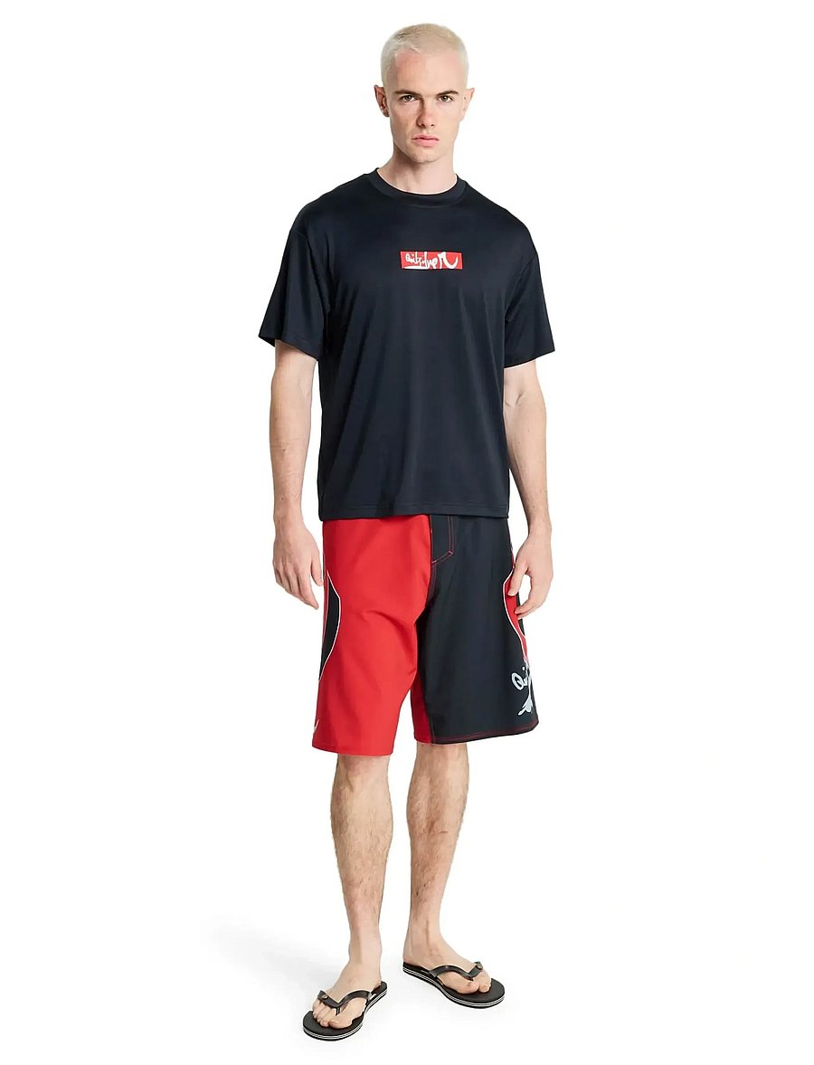 Quiksilver - YG IMPAIRED SURF TEE SS - tops & t-shirts - black - 4