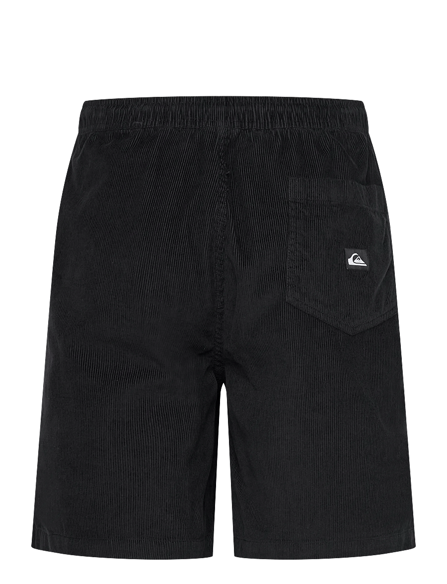 Quiksilver - TAXER CORD WS - afslappede shorts - black - 2