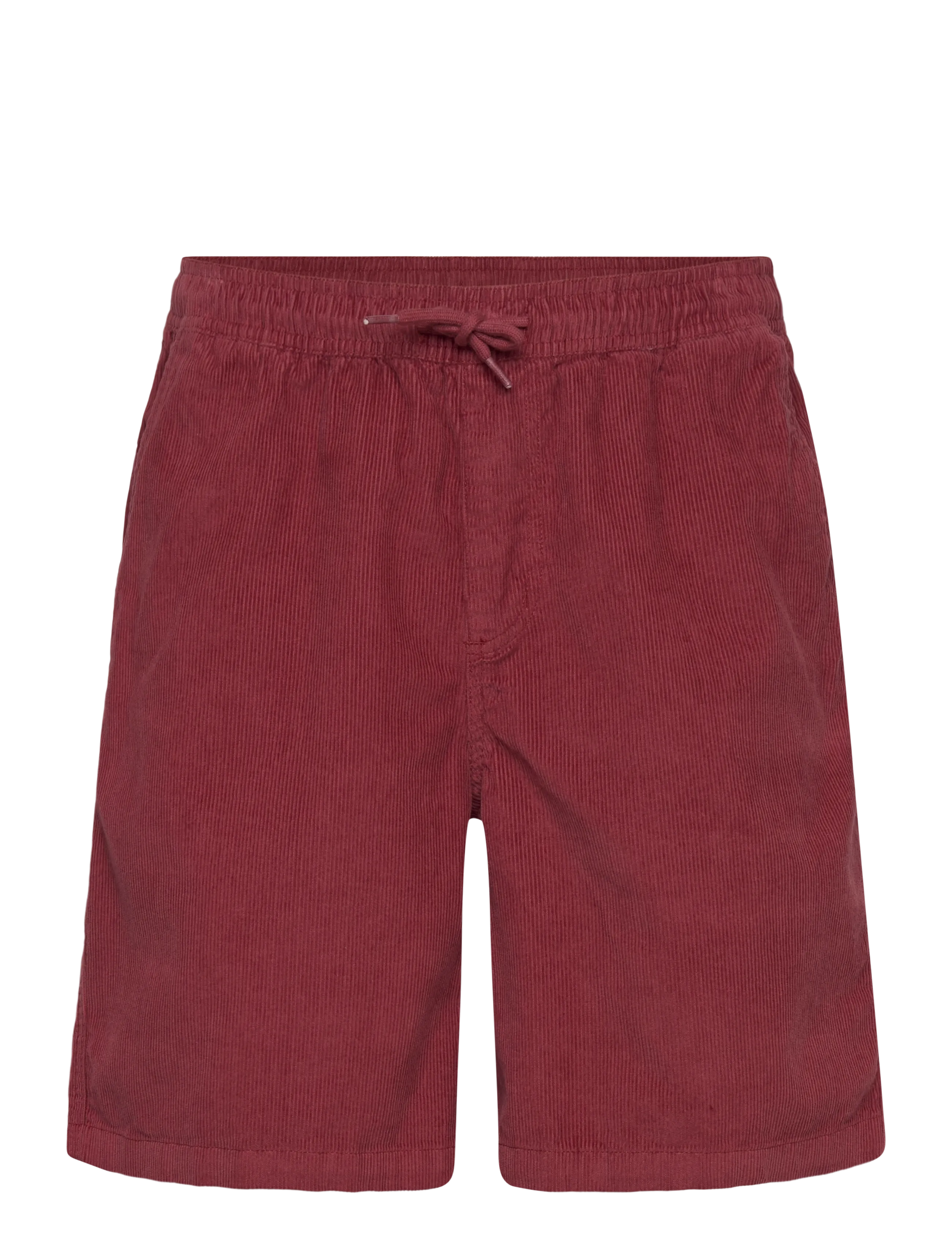 Quiksilver TAXER CORD WS - Shortsit - BURNT RUSSET / burgundy