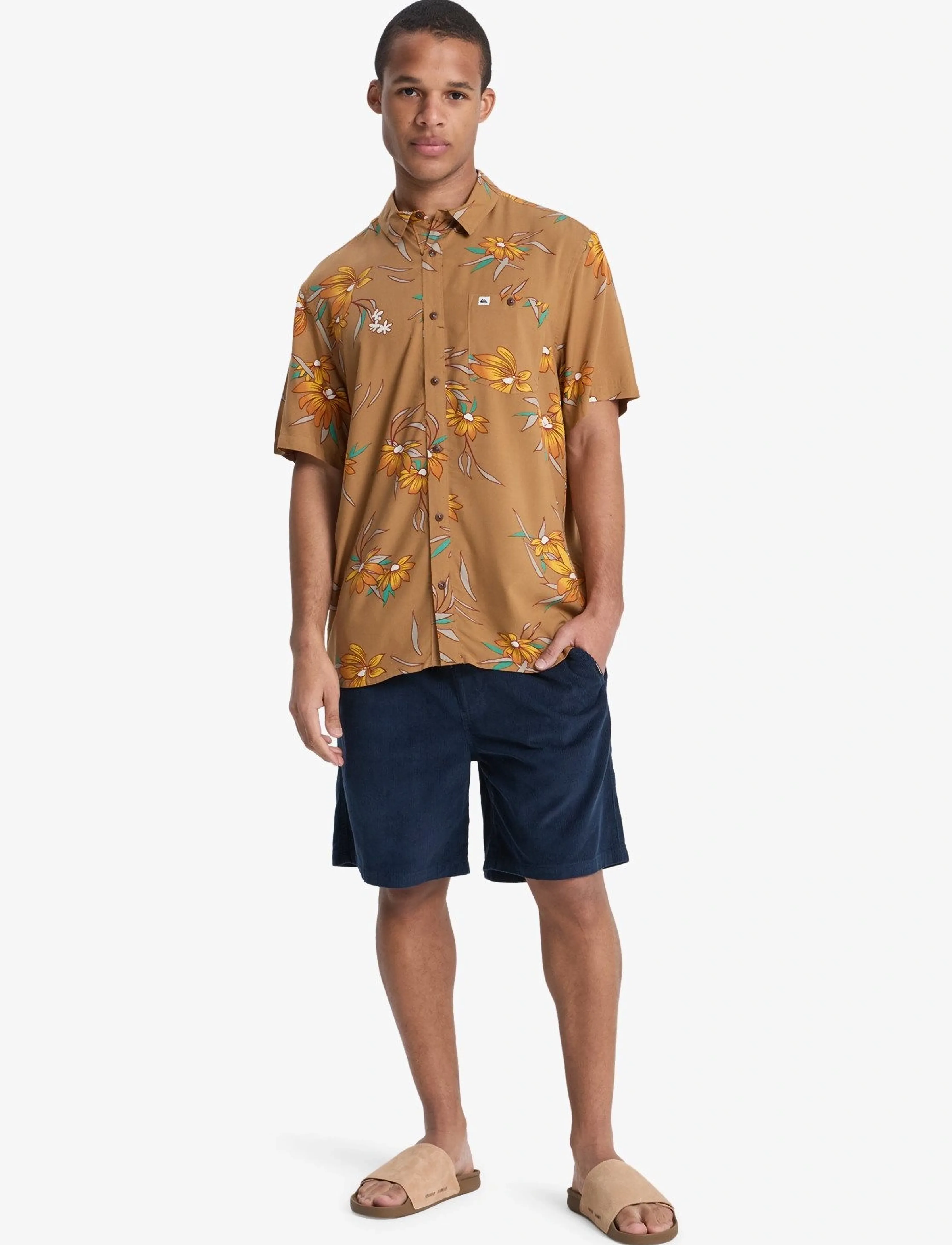 QUIKSILVER Taxer Cord Ws casual shorts herr – bild 3