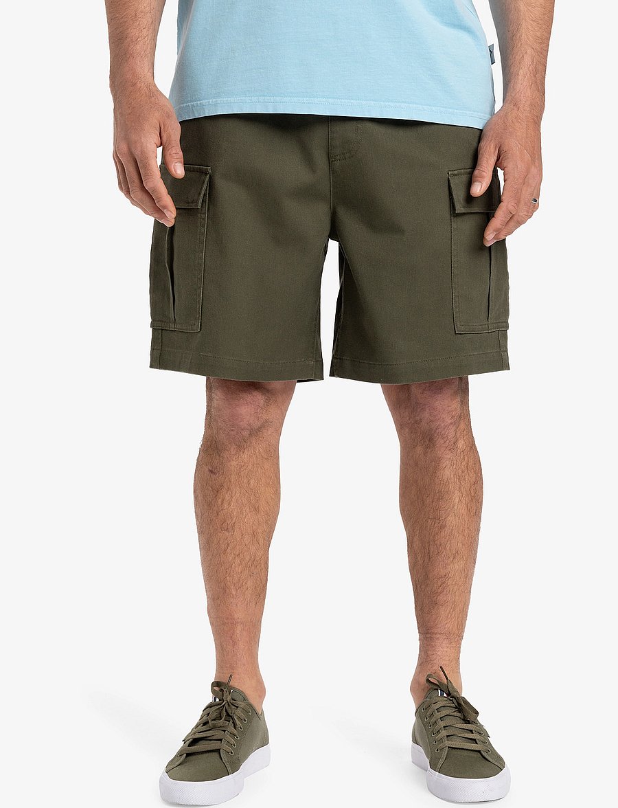 Quiksilver - TAXER CARGO WS - freizeit shorts - grape leaf - 0