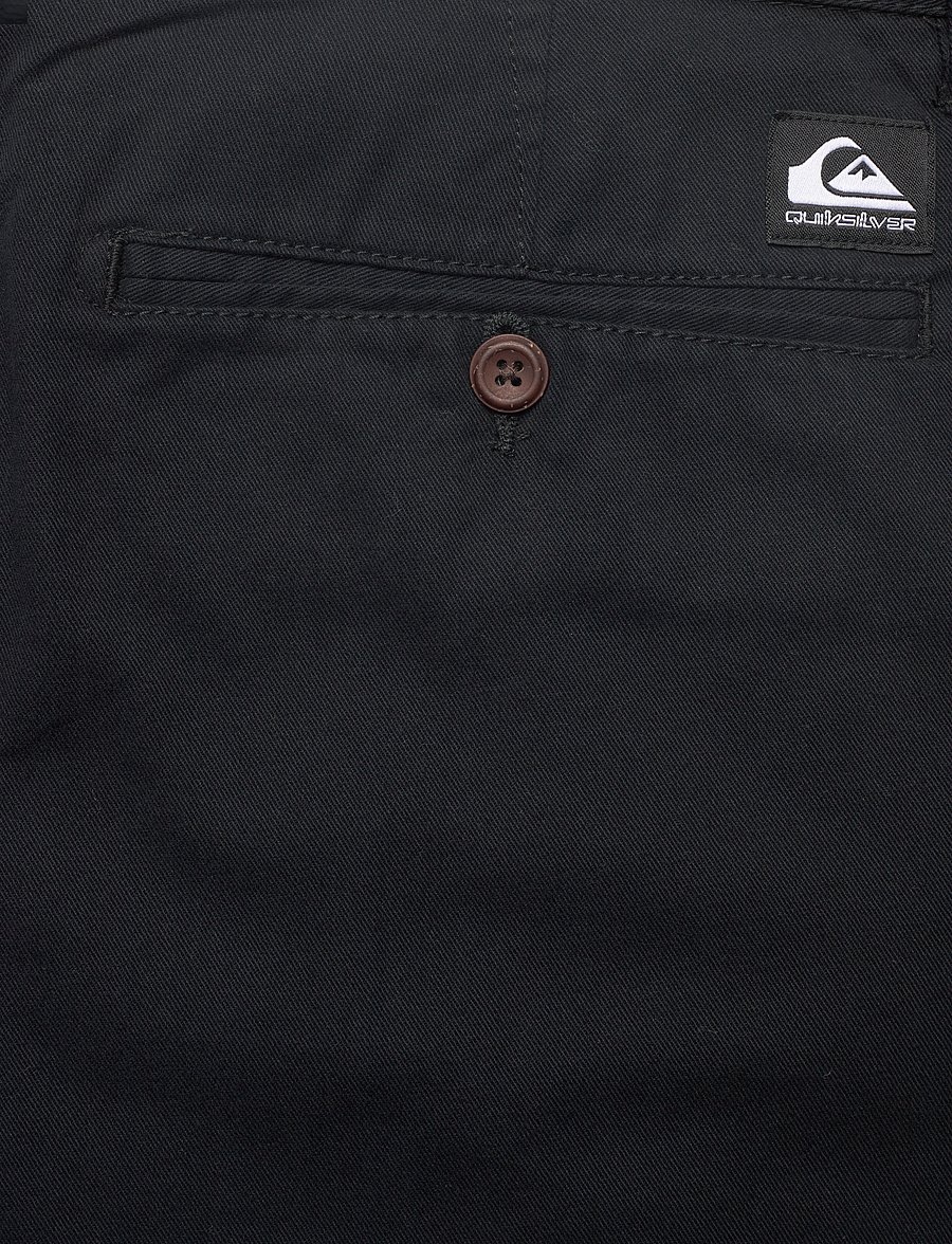 Quiksilver - EVERYDAY CHINO LIGHT SHORT - freizeit shorts - black - 4