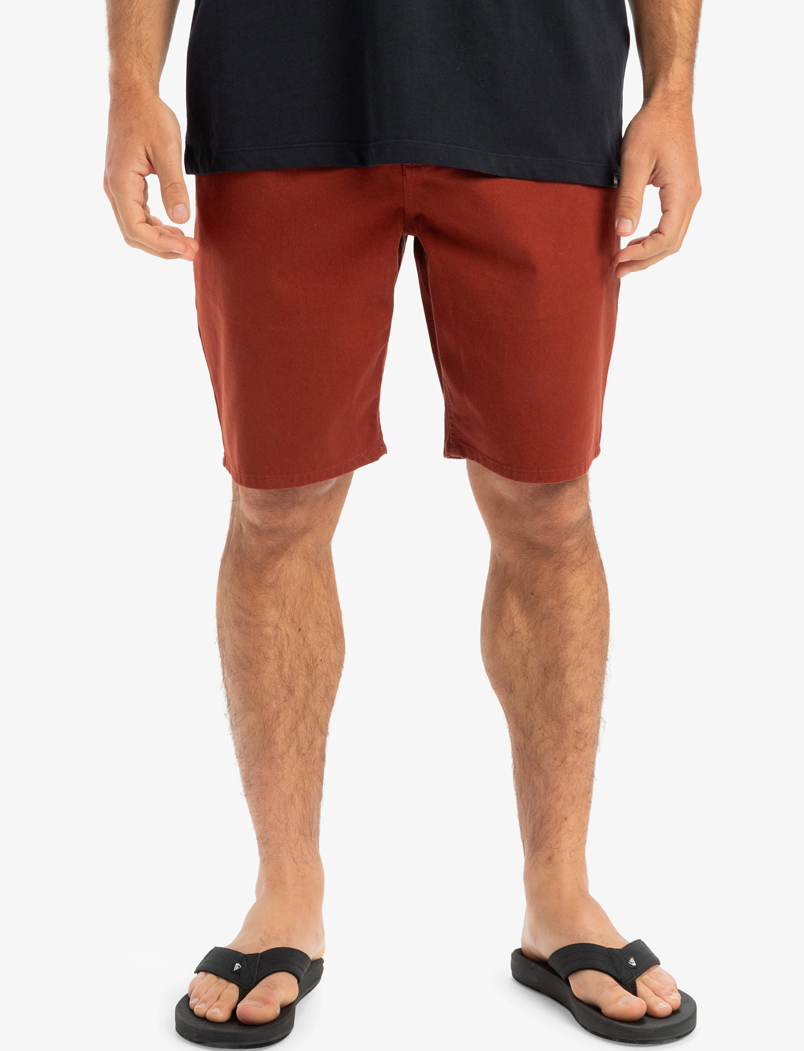 Quiksilver Everyday Chino Light Short, 30, Burgundy, Sport Shorts > Sport Casual Shorts, Herre