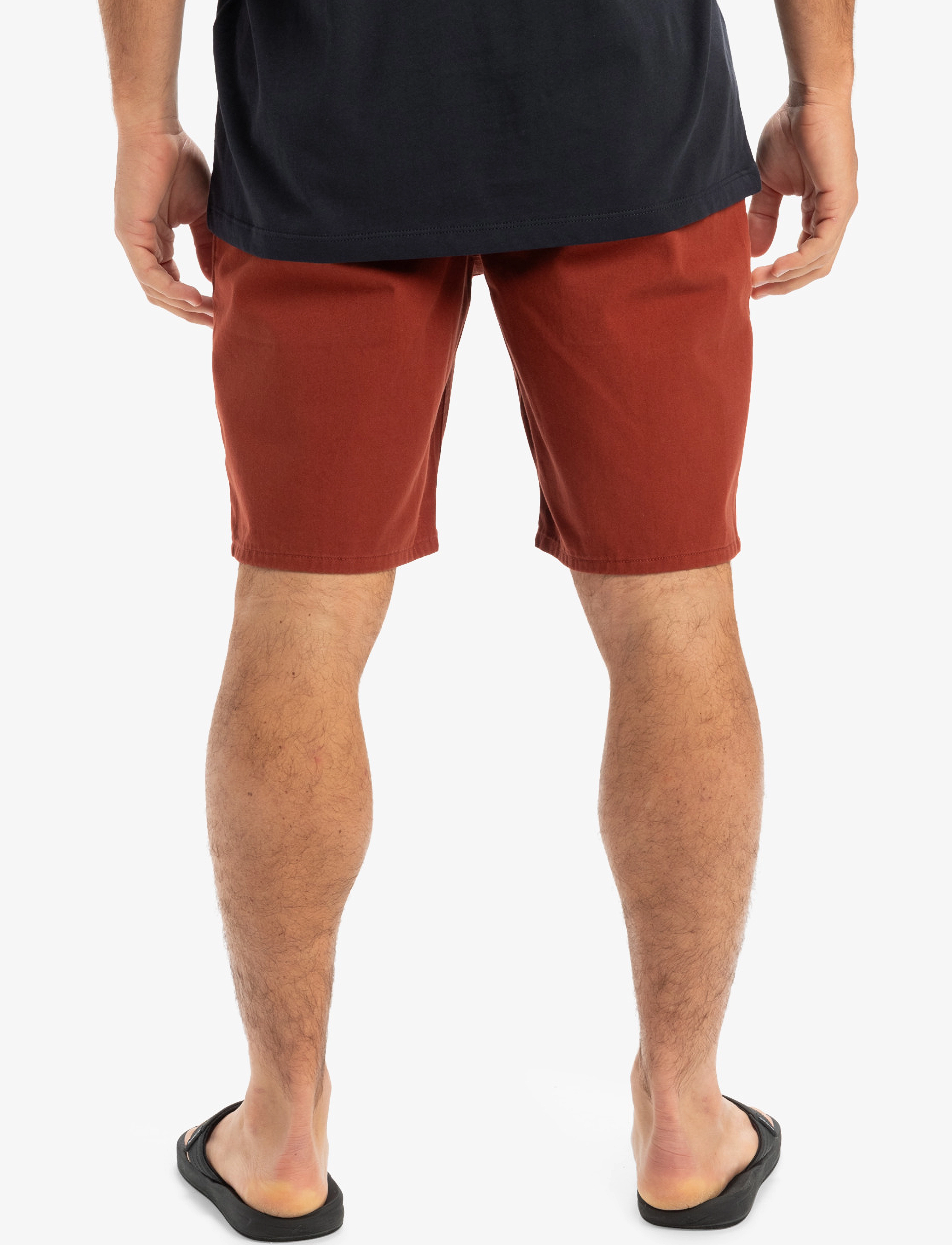 Quiksilver - EVERYDAY CHINO LIGHT SHORT - spodenki treningowe - henna - 3