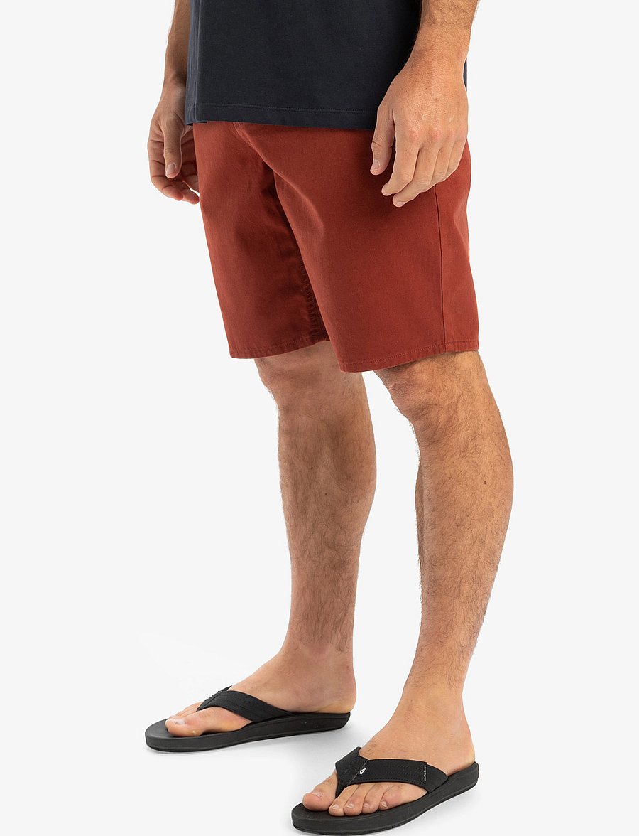 Quiksilver - EVERYDAY CHINO LIGHT SHORT - freizeit shorts - henna - 5