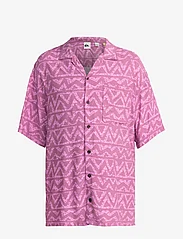 Quiksilver - BOGFOLD - overhemden met korte mouw - violet heritage geo 64 tonal - 0