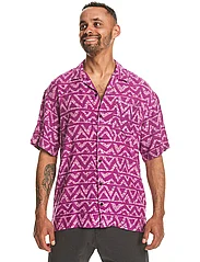Quiksilver - BOGFOLD - marškiniai trumpomis rankovėmis - violet heritage geo 64 tonal - 2