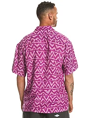 Quiksilver - BOGFOLD - overhemden met korte mouw - violet heritage geo 64 tonal - 3