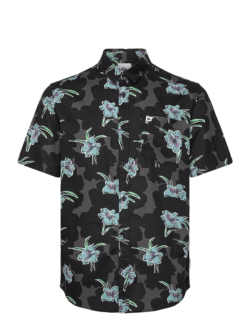 Quiksilver - APERO CLASSIC SS - toppar & t-shirts - black backyards - 1