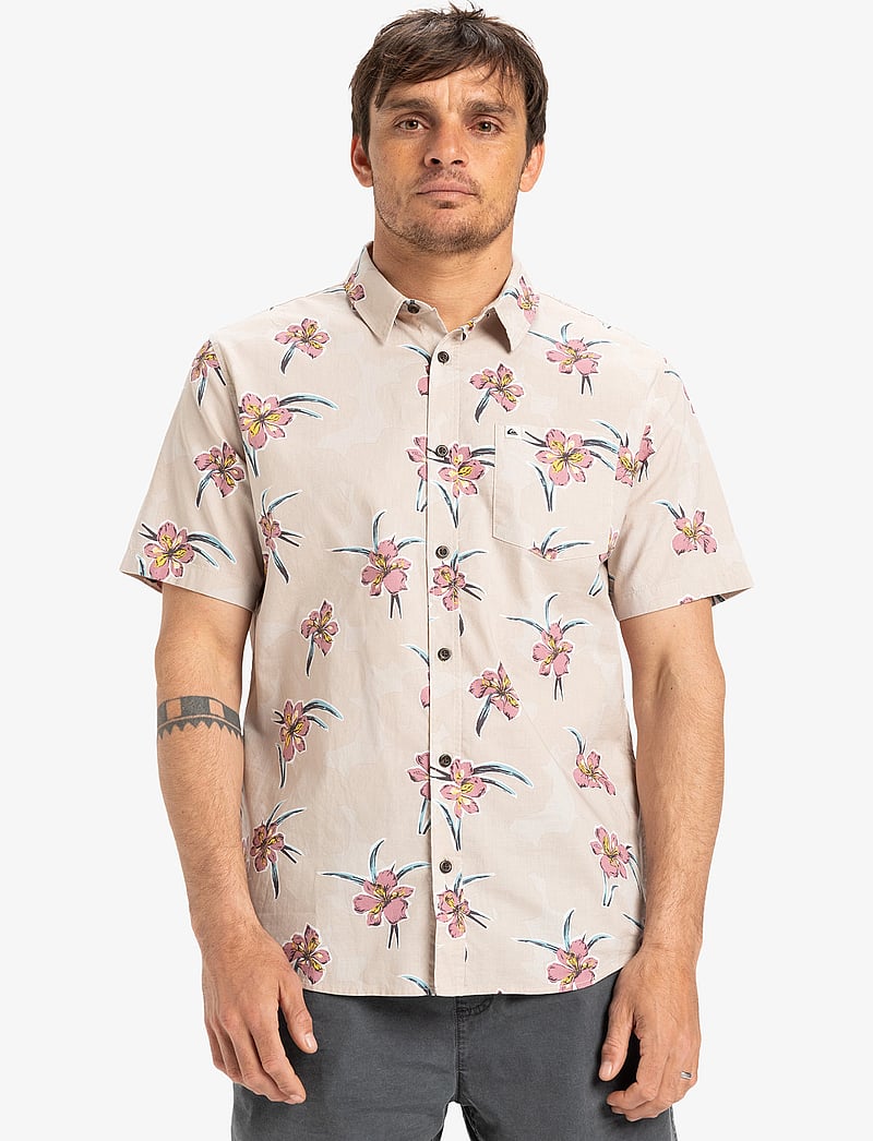Quiksilver - APERO CLASSIC SS - oberteile & t-shirts - wind chime backyards - 0