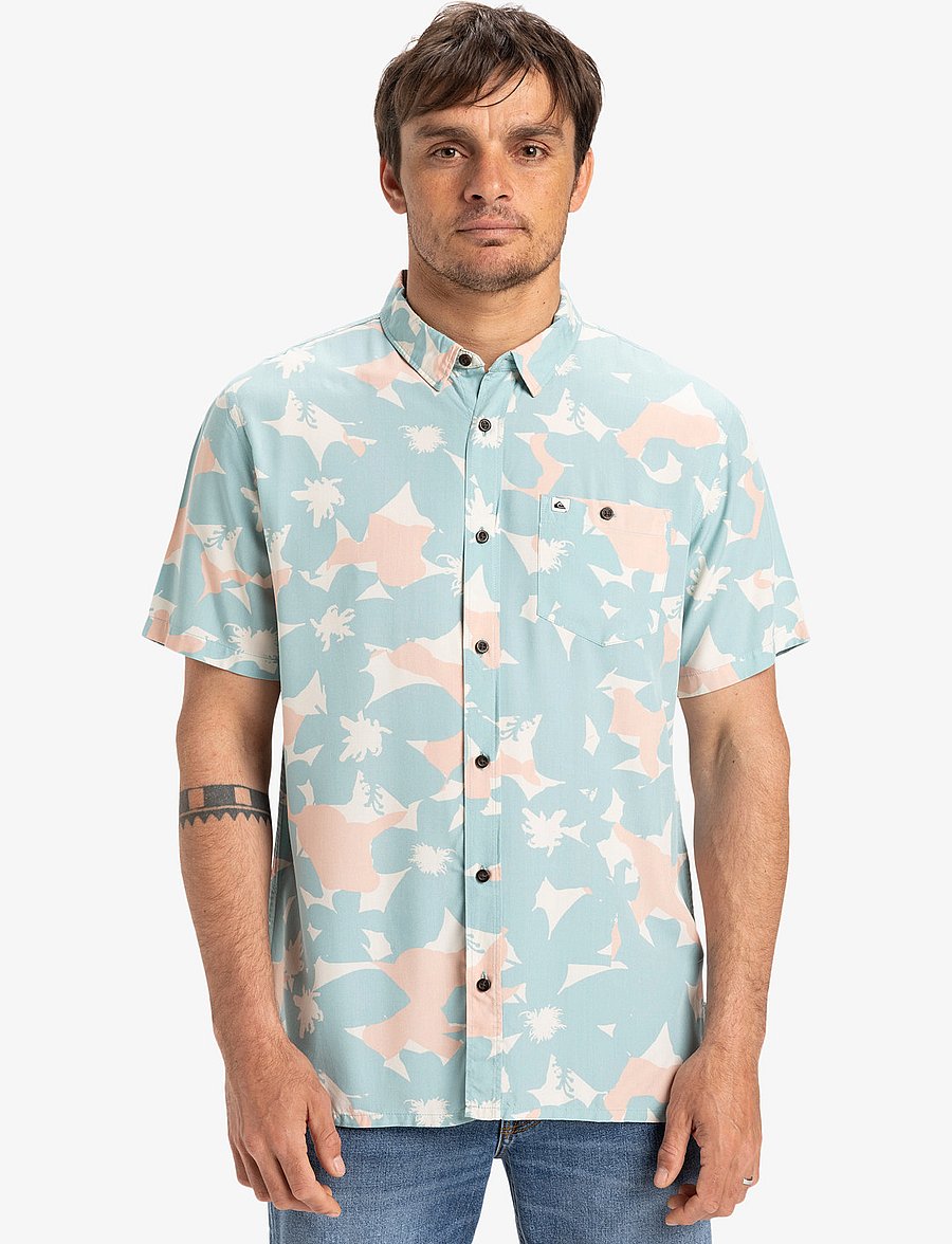 Quiksilver - SAFE PARADISE SS - toppar & t-shirts - aquifer handtman - 0