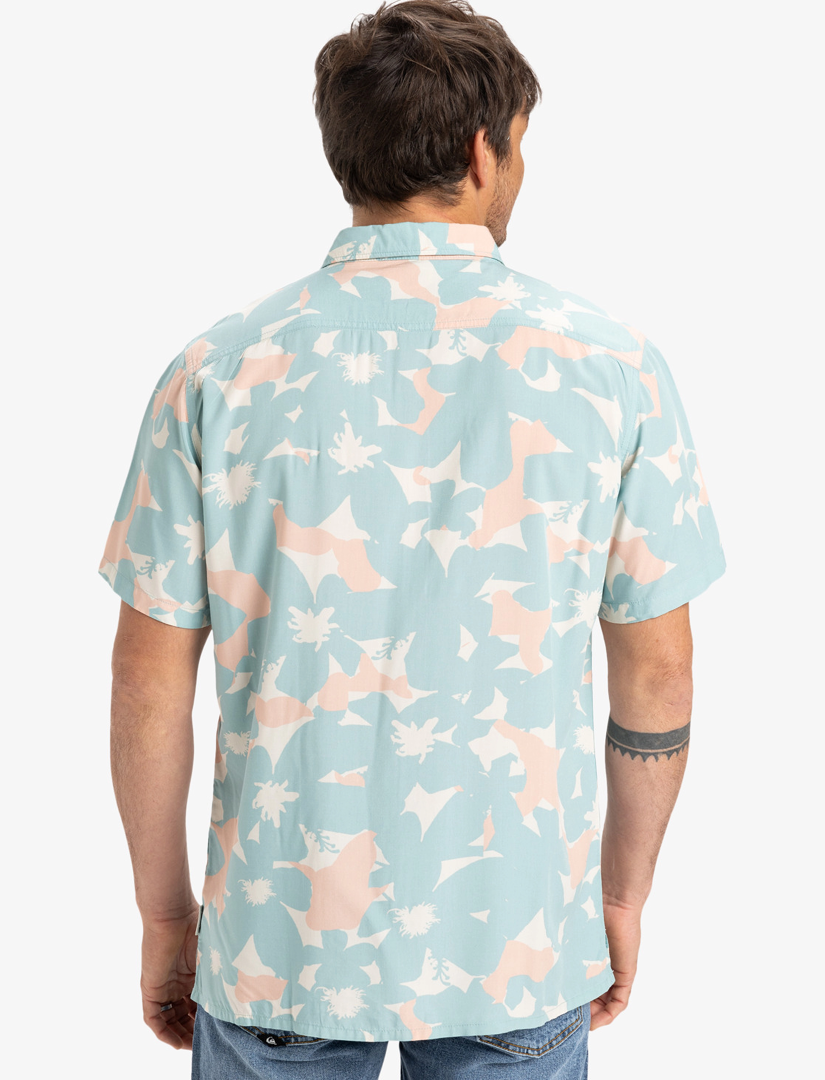 Quiksilver - SAFE PARADISE SS - hemden - aquifer handtman - 3