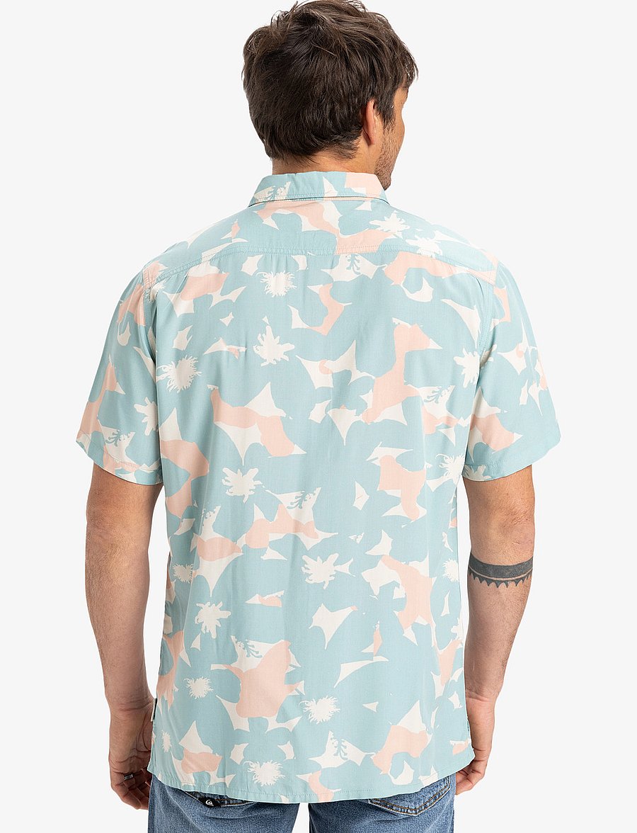 Quiksilver - SAFE PARADISE SS - toppar & t-shirts - aquifer handtman - 3