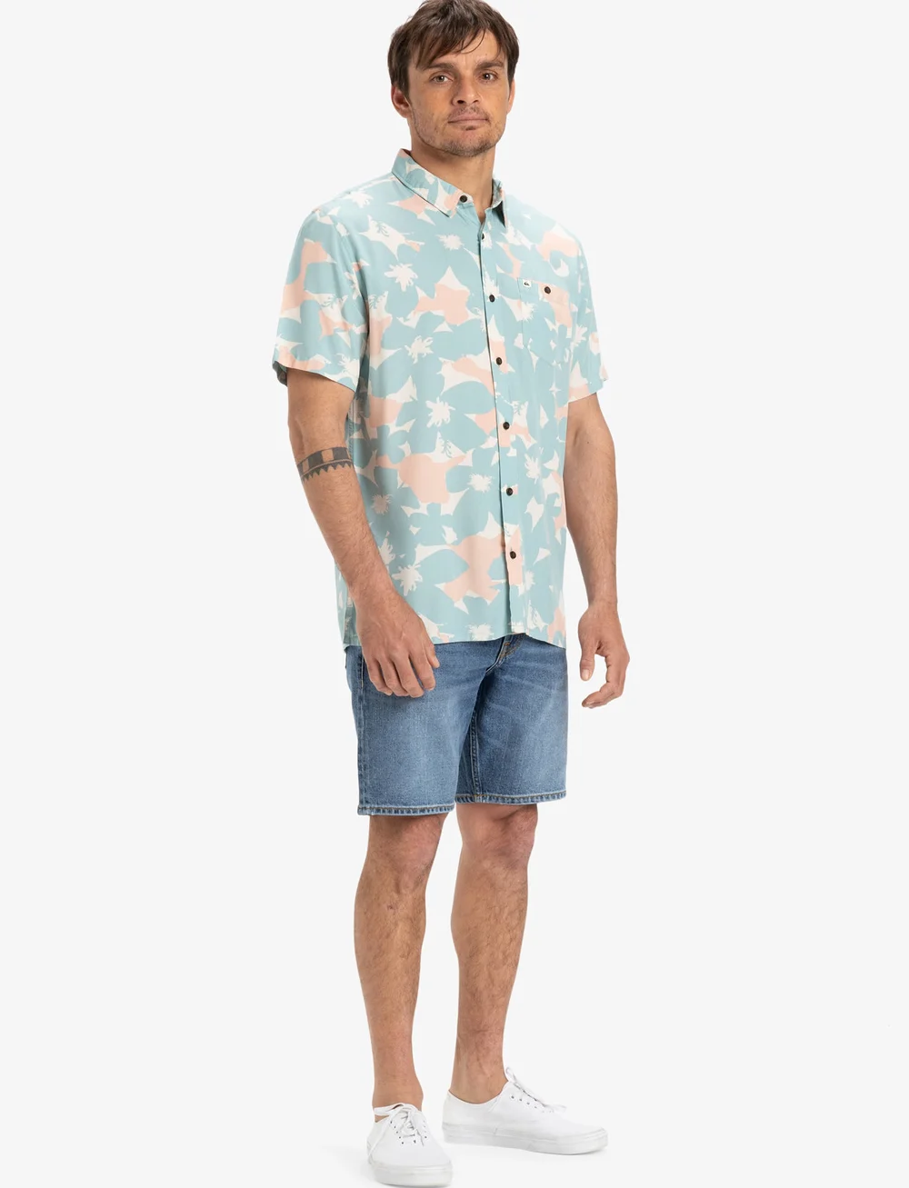 Quiksilver - SAFE PARADISE SS - oberteile & t-shirts - aquifer handtman - 4